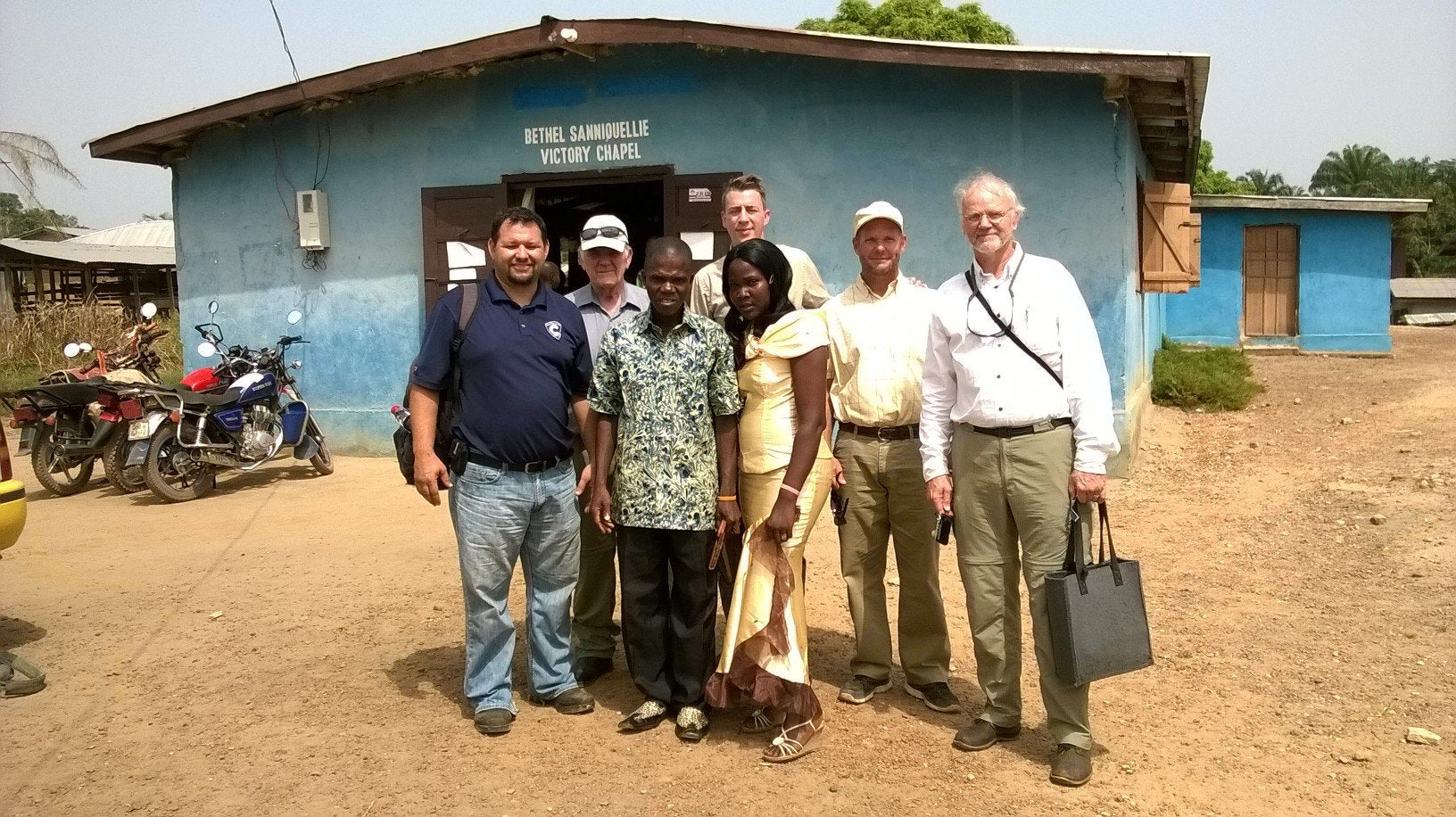 Amani Liberia Roofing Team!