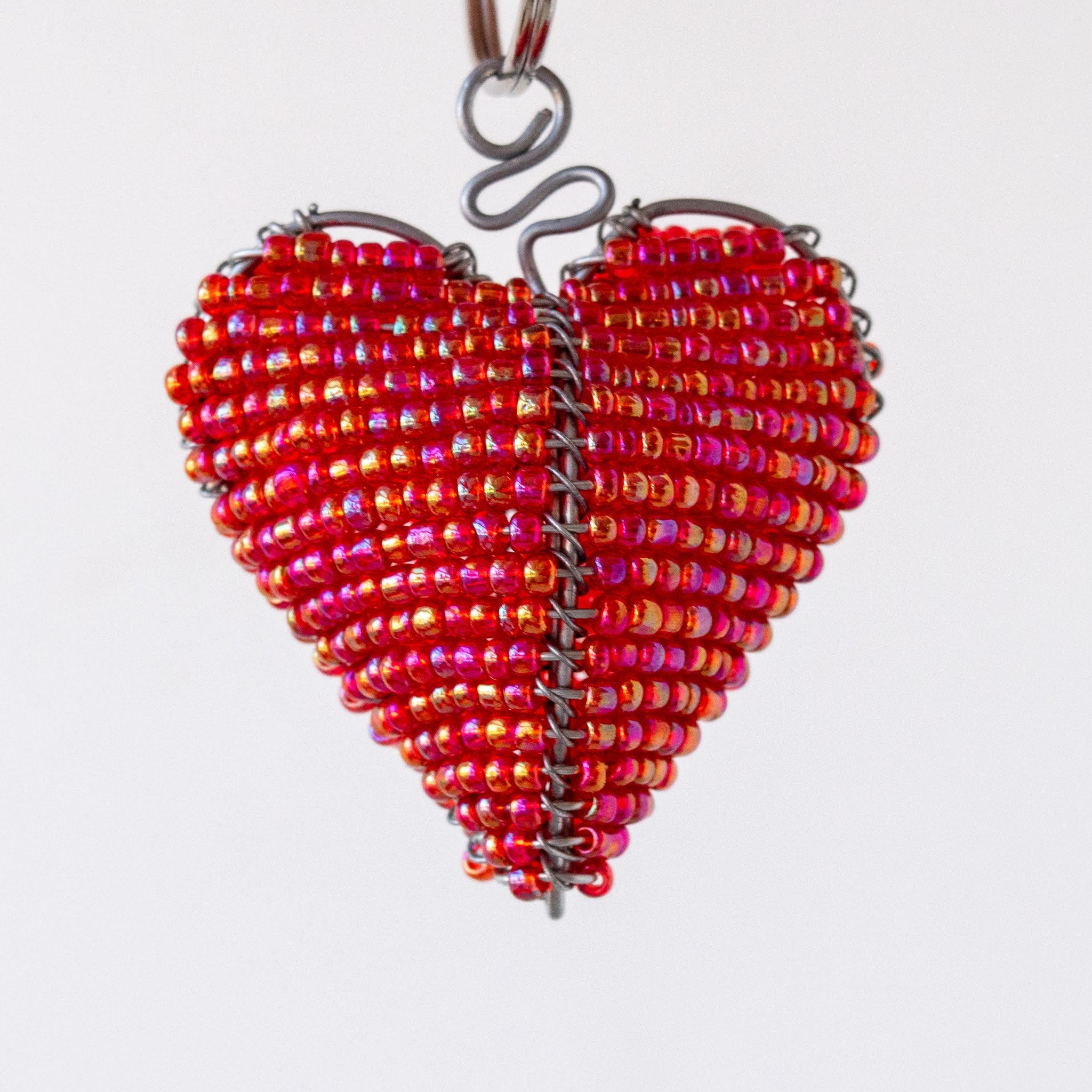 Beaded Keychains - Kenyan materials and design for a fair trade social enterprise