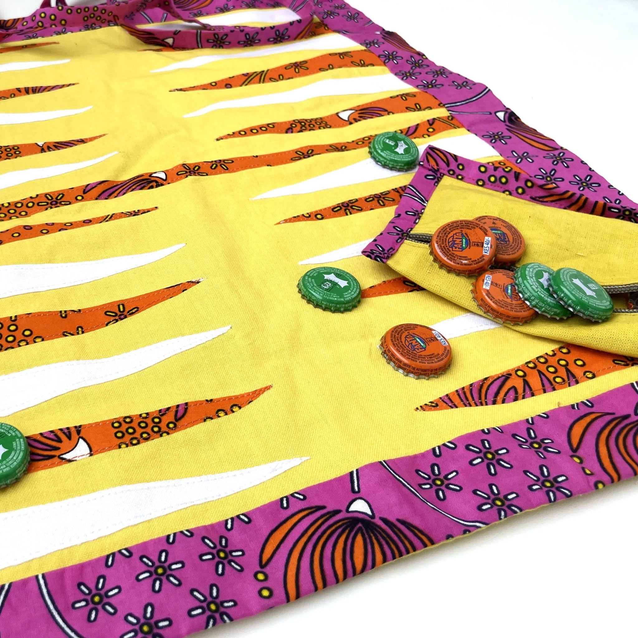 Bottle Cap Checker Board - Kenyan materials and design for a fair trade social enterprise