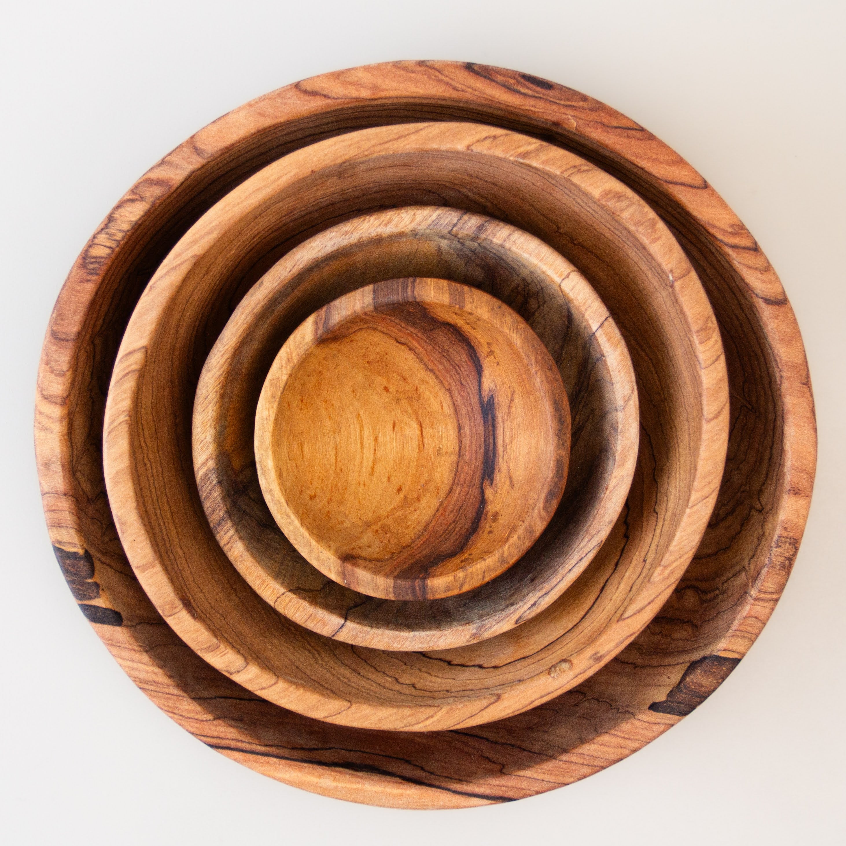 Olivewood Bowl - A handmade Kenyan market artisan product for a Fair Trade boutique