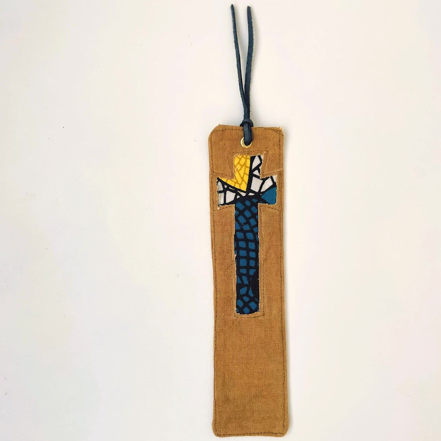 Canvas Cross Bookmark