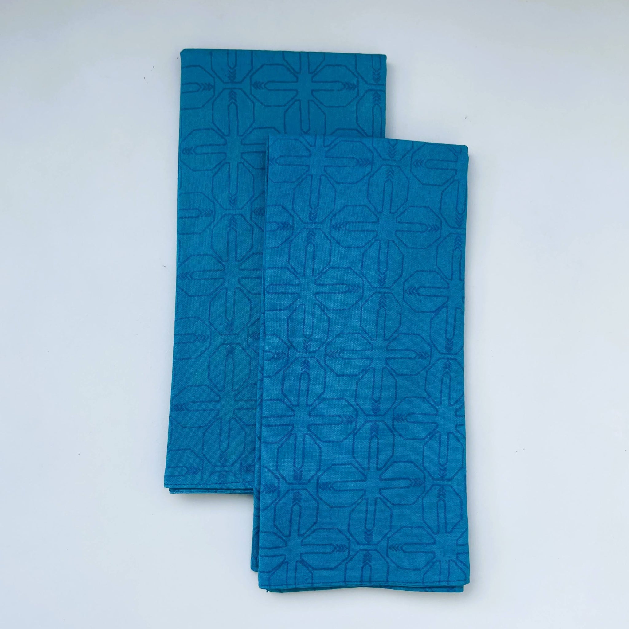 Tea Towel Set | Screen Print - Kenyan materials and design for a fair-trade social enterprise