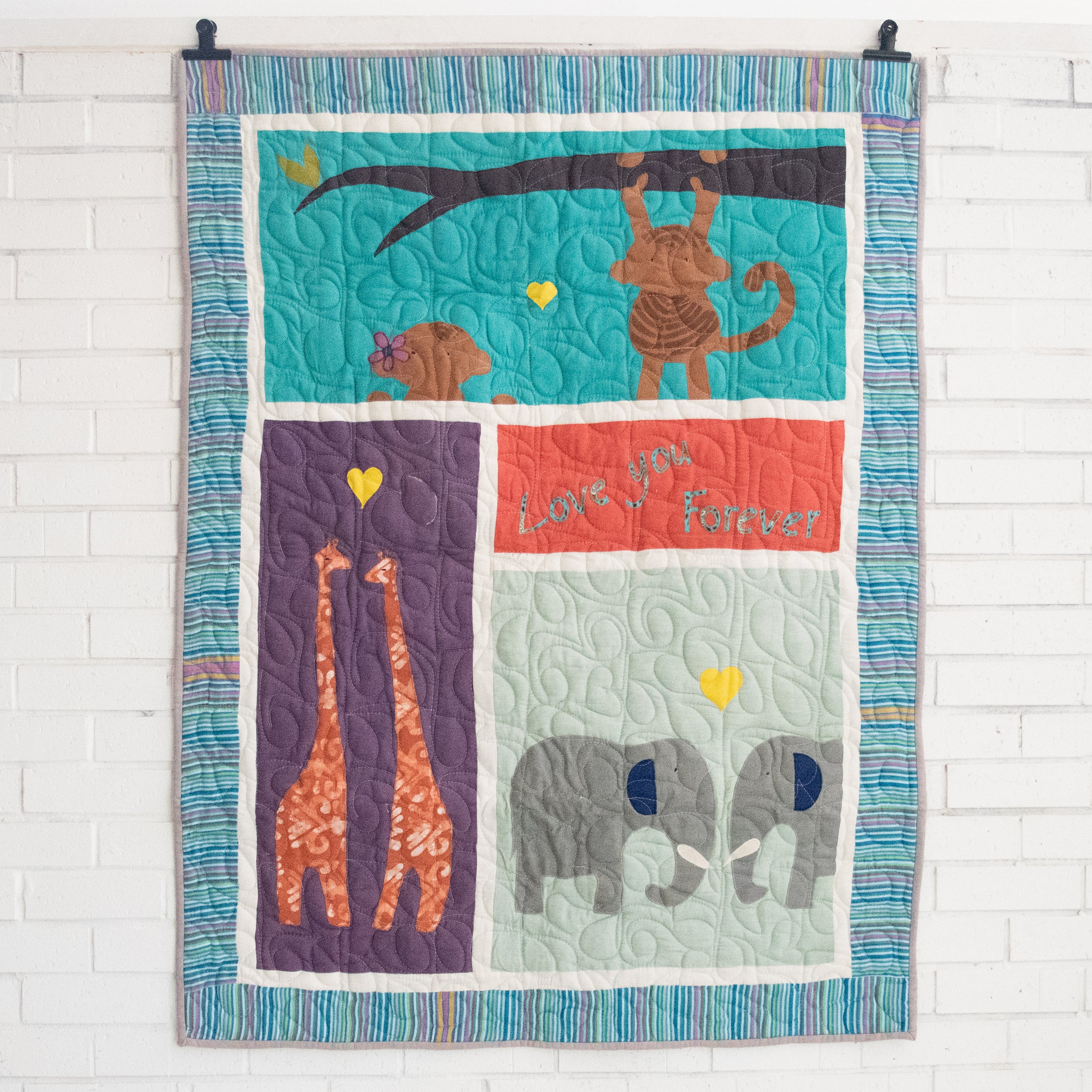 Loving Safari Baby Quilt