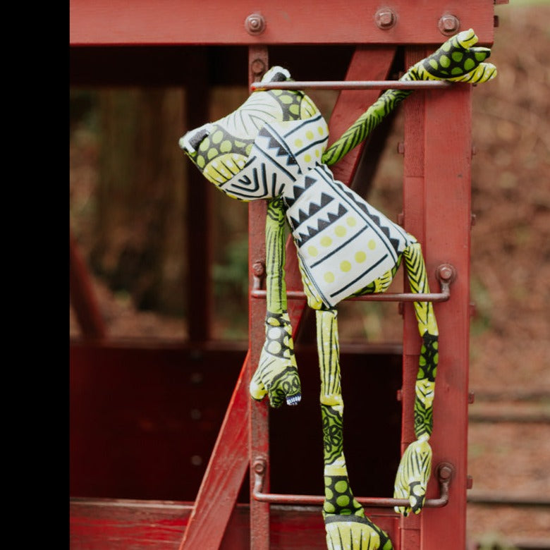 Frog Doll - made for a fair trade social enterprise