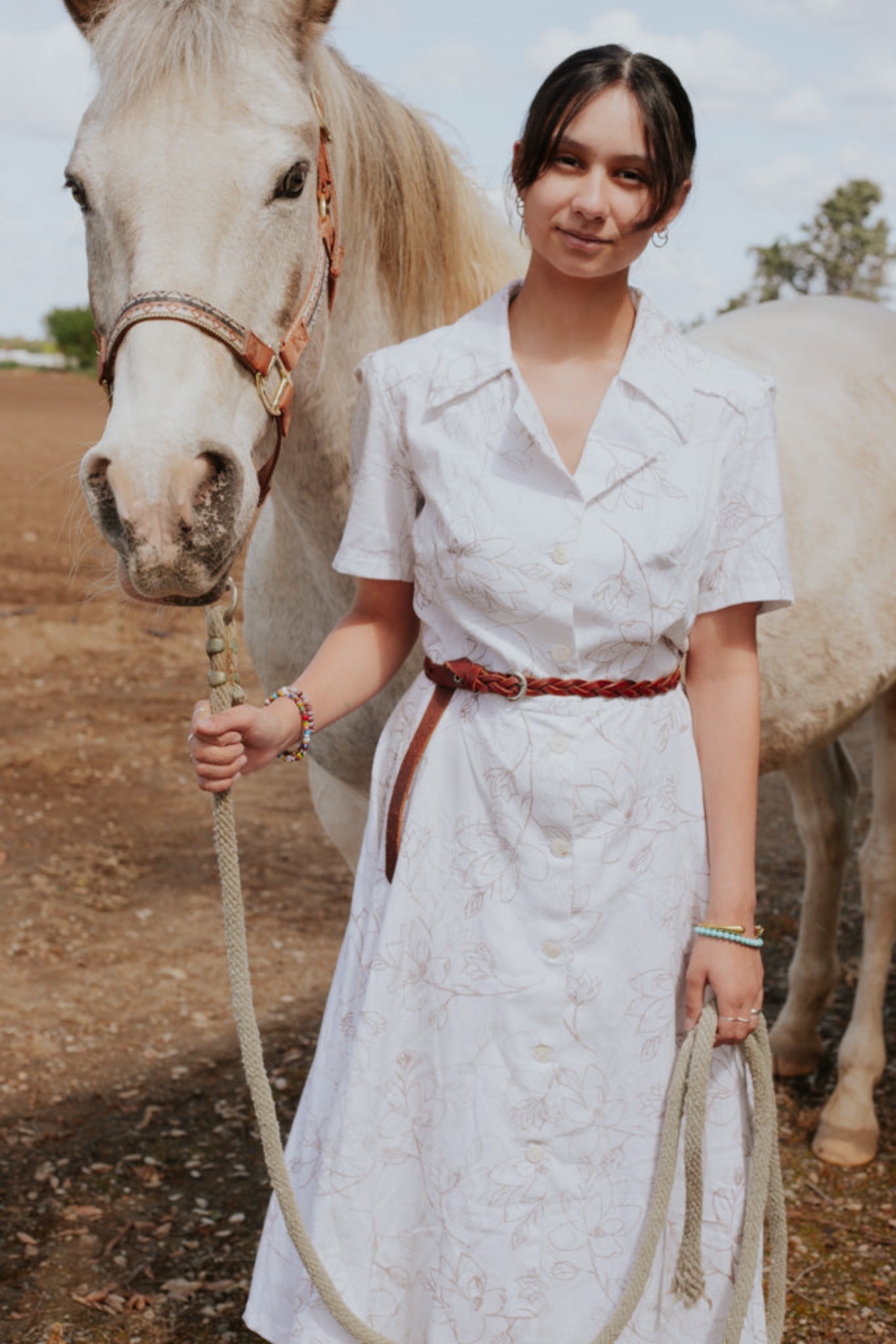 The Magnolia Dress-Kenyan materials and design for a fair trade boutique