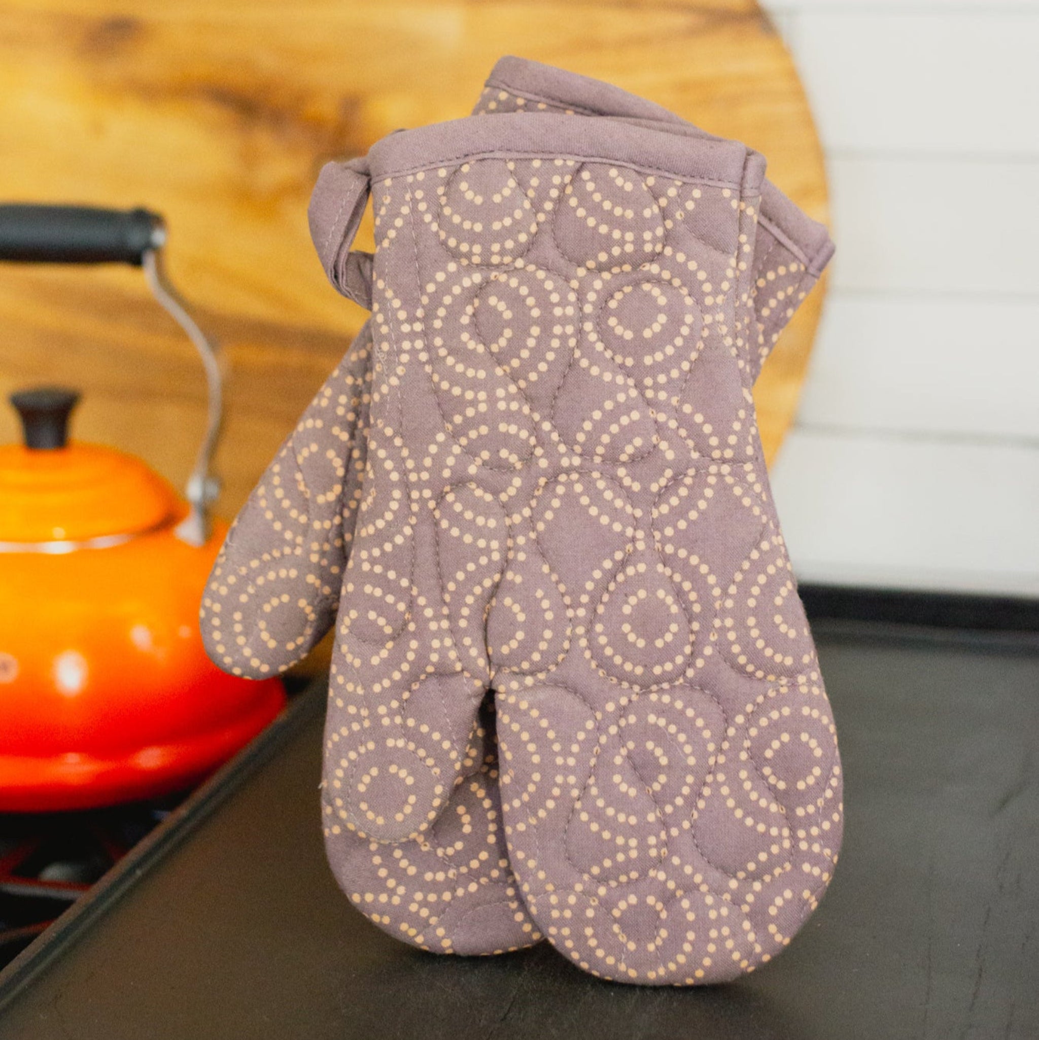Oven Mitts Set- Kenyan materials and design for a fair-trade social enterprise