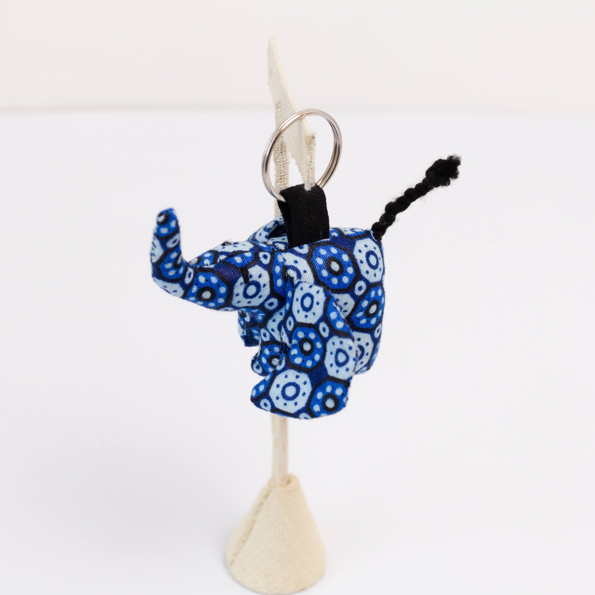 Kitenge Animal Keychain