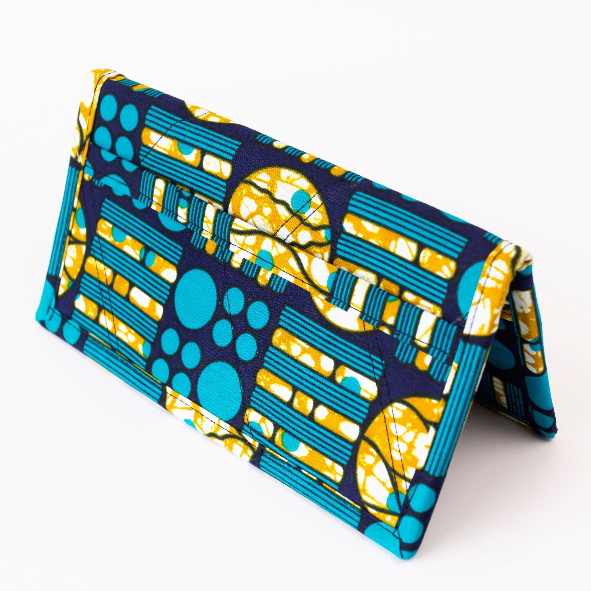 Kitenge Folding Wallet - Ugandan materials and design for a fair trade boutique