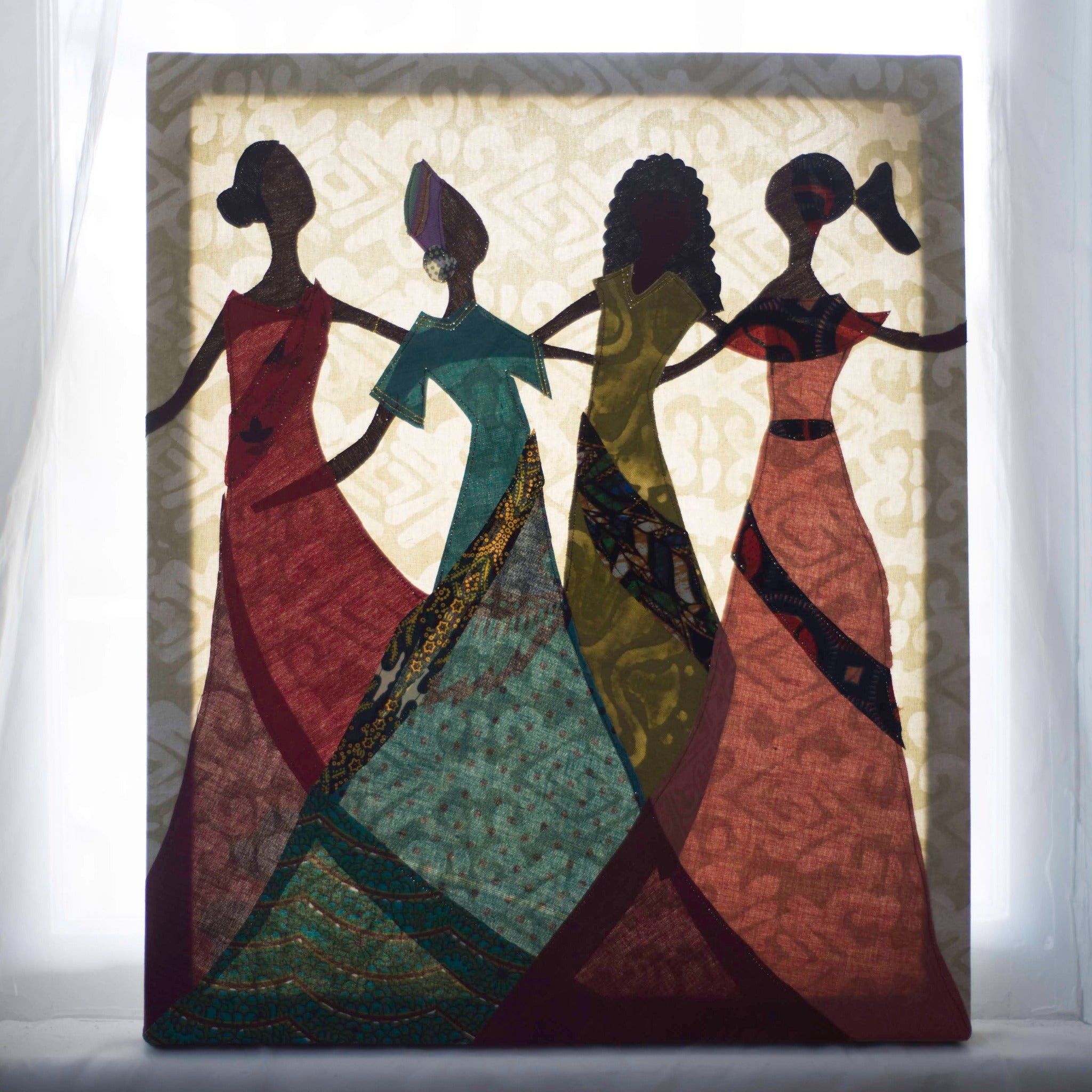 Amani Sisters Wall Hanging - Amani ya Juu