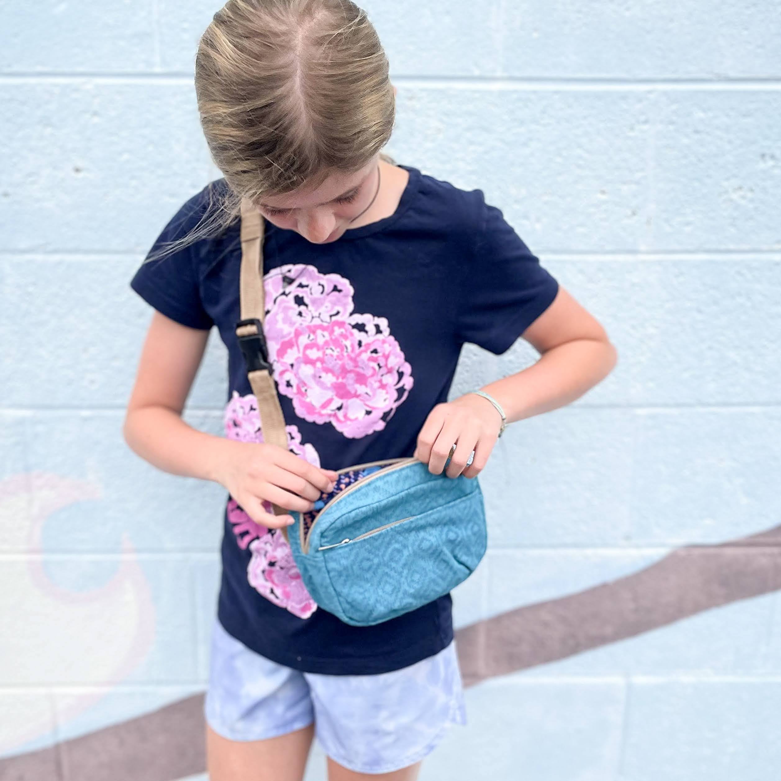 Mini Belt Bag | Screenprint - Amani ya Juu