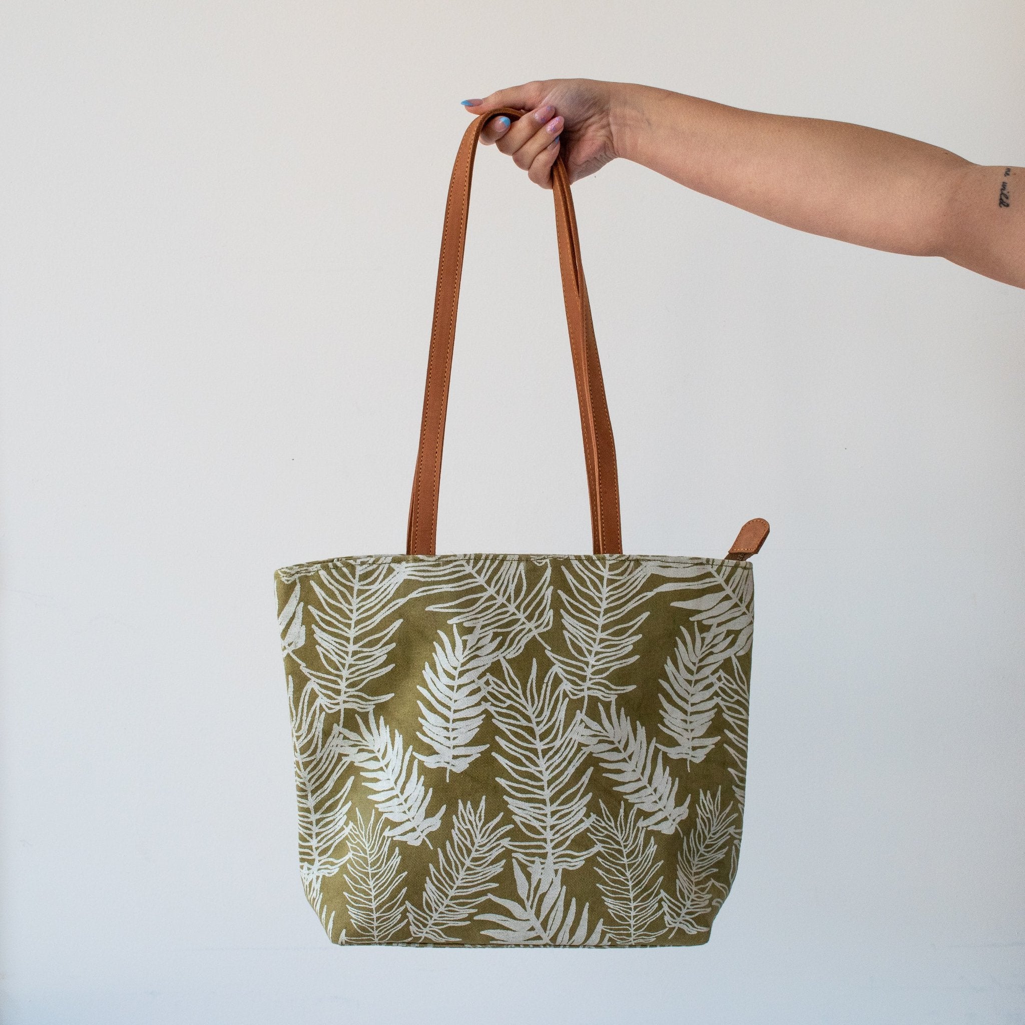 Travel Tote - handmade by the women of Amani Kenya using African materials for a fair trade social enterprise