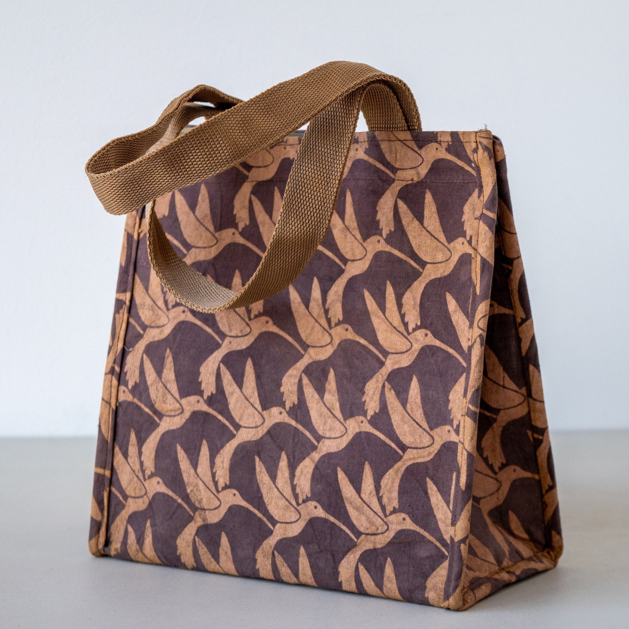 Lunch Tote - handmade using local Kenyan materials by the Amani women for a Fair-Trade social enterprise