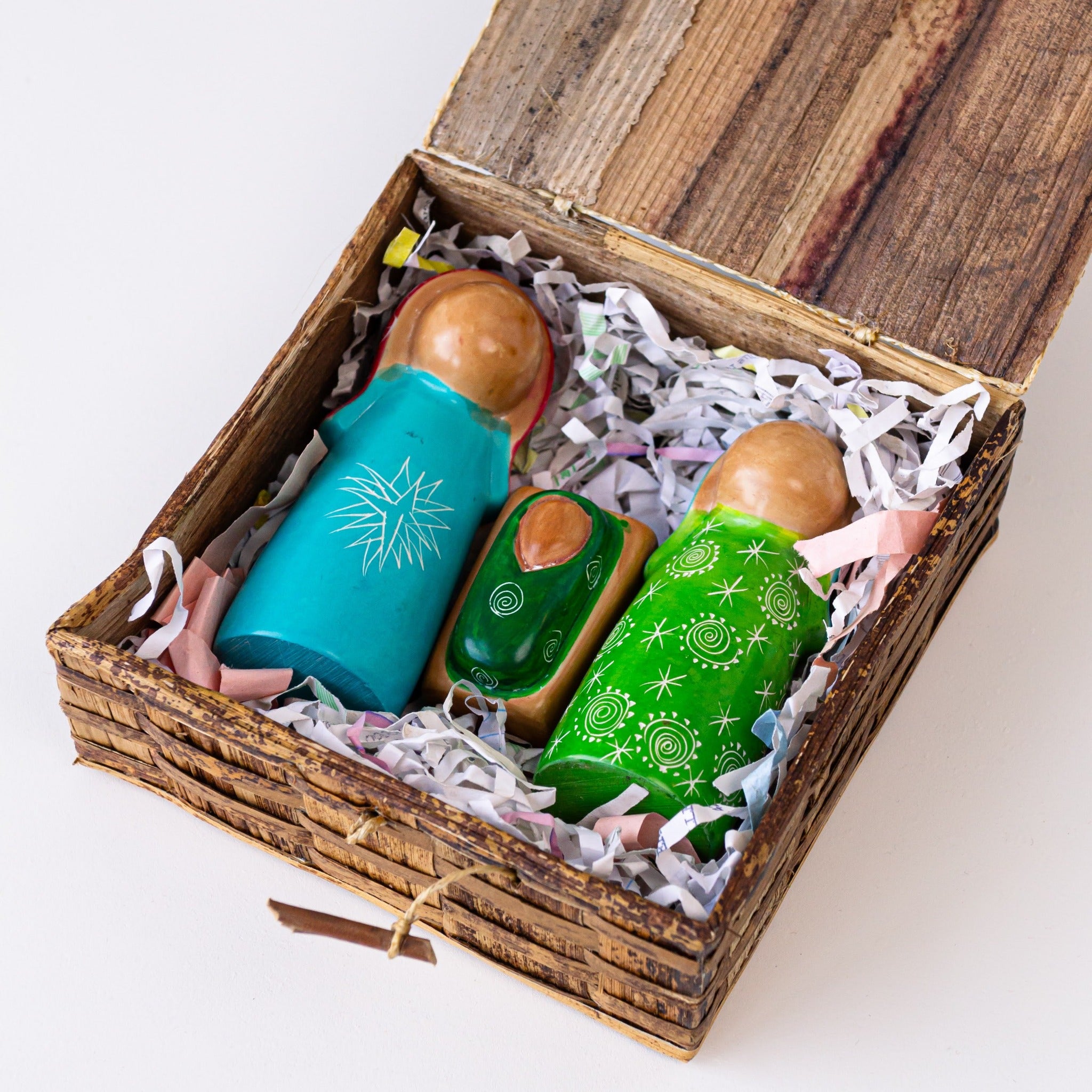 Soapstone Nativity Set - Kenyan materials and design for a fair trade social enterprise