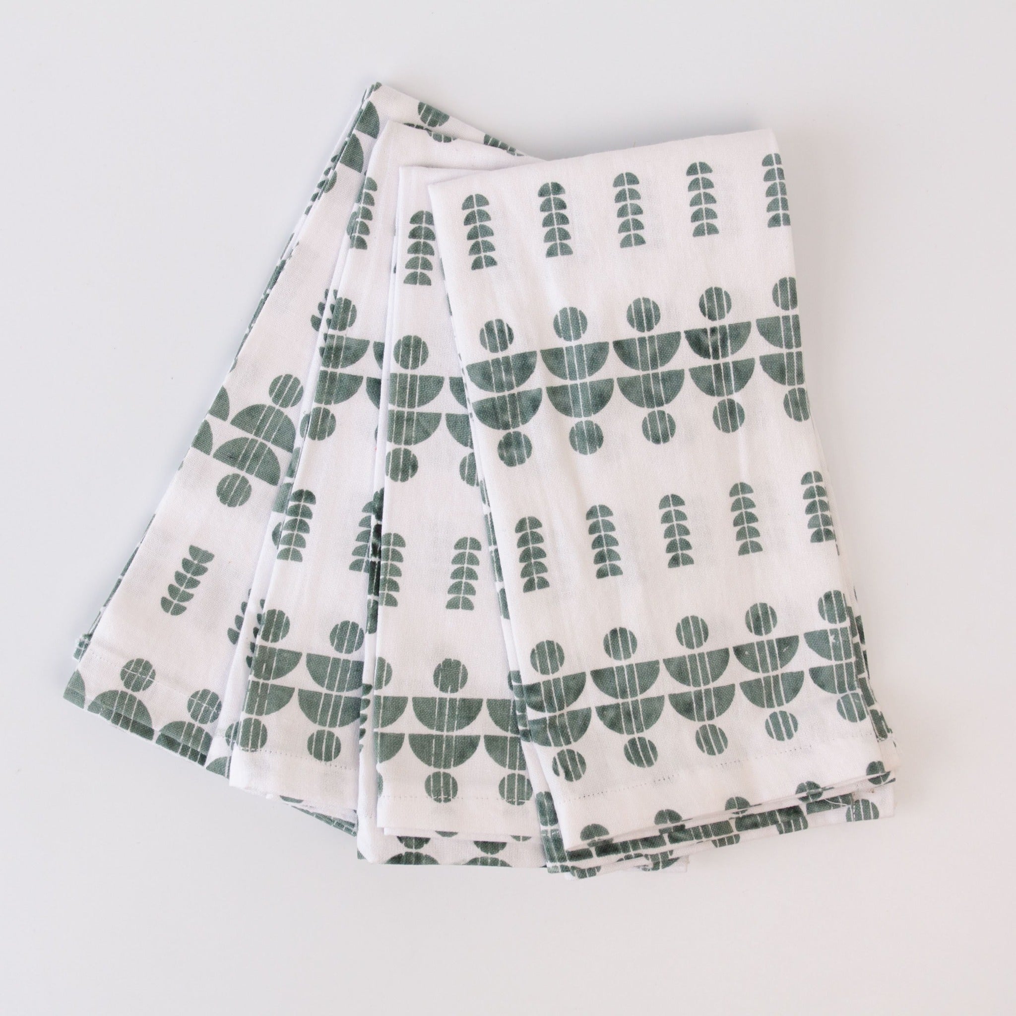 Screen Print Napkin Set - Kenyan materials and design for a fair trade social enterprise