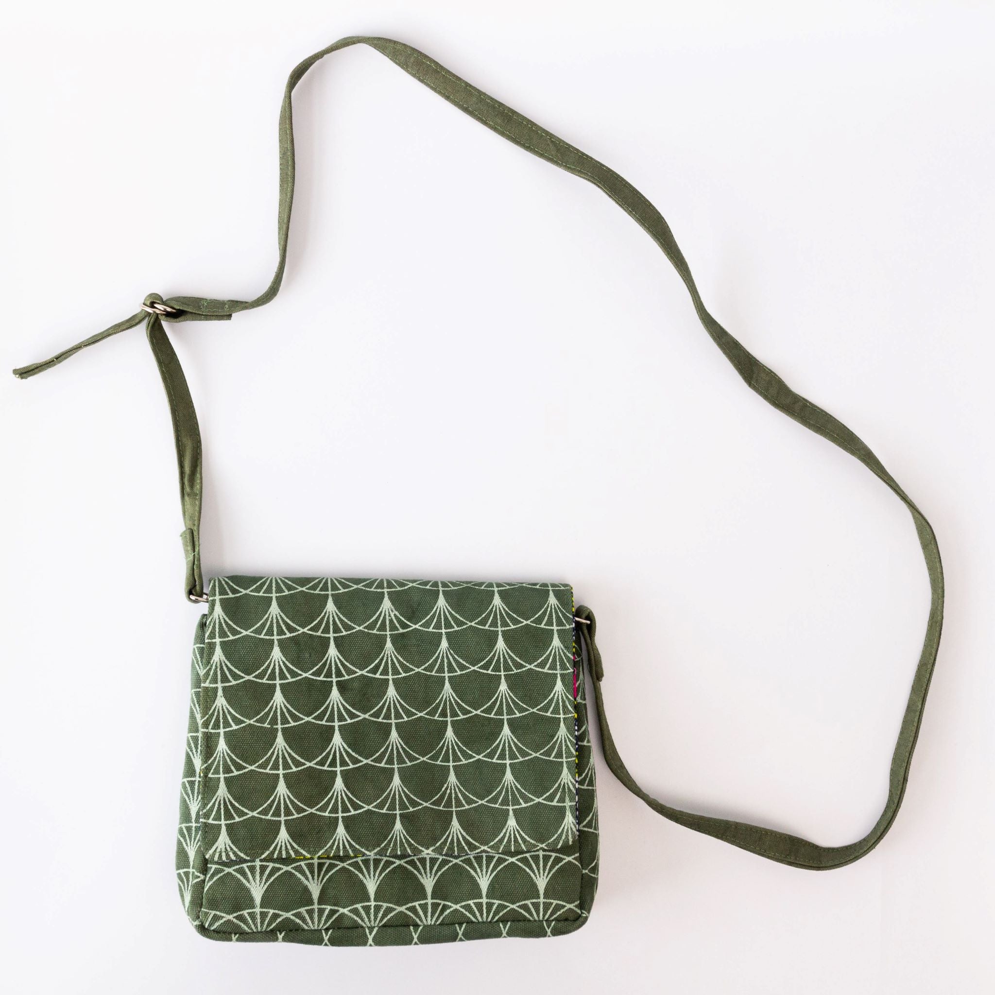 Petite Crossbody Bag handmade by the women of Amani ya Juu in Kenya, a sewing program for refugee women in Africa