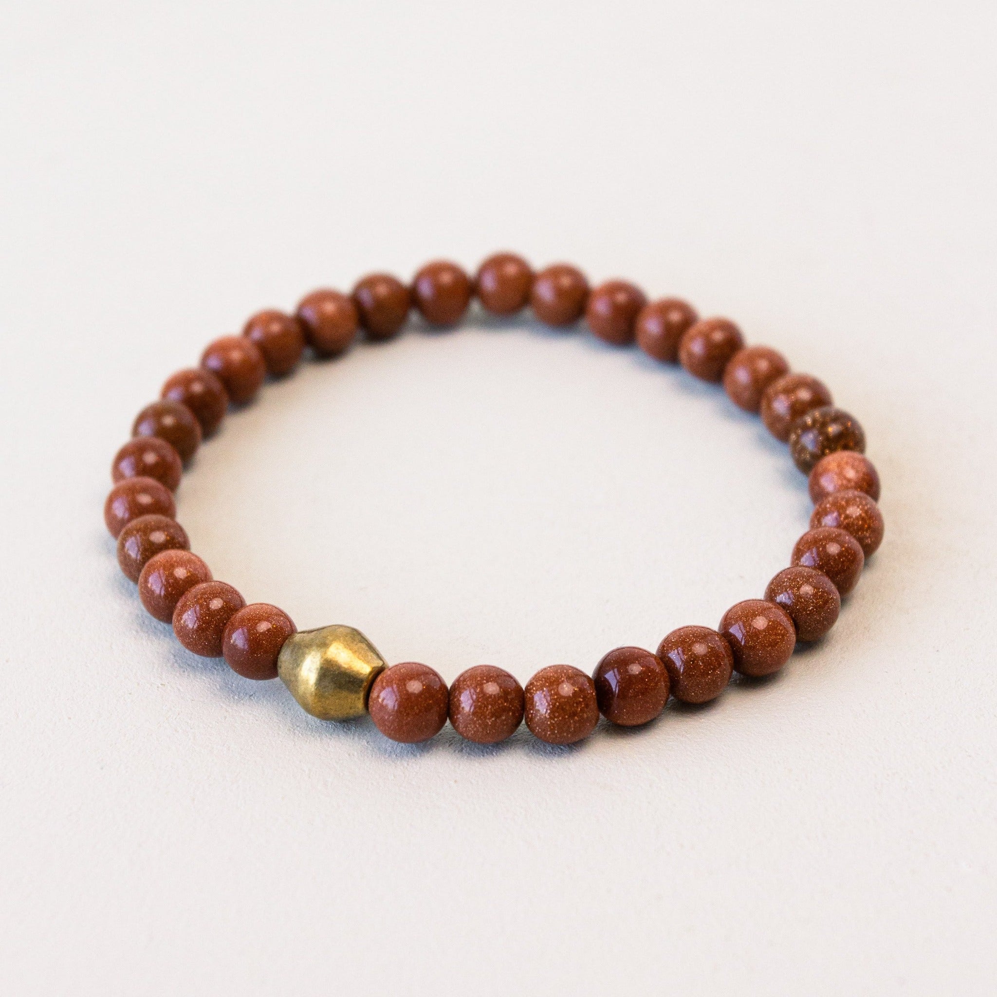 Stone Bracelet - handmade by market artisans using Kenyan materials for a Fair Trade boutique