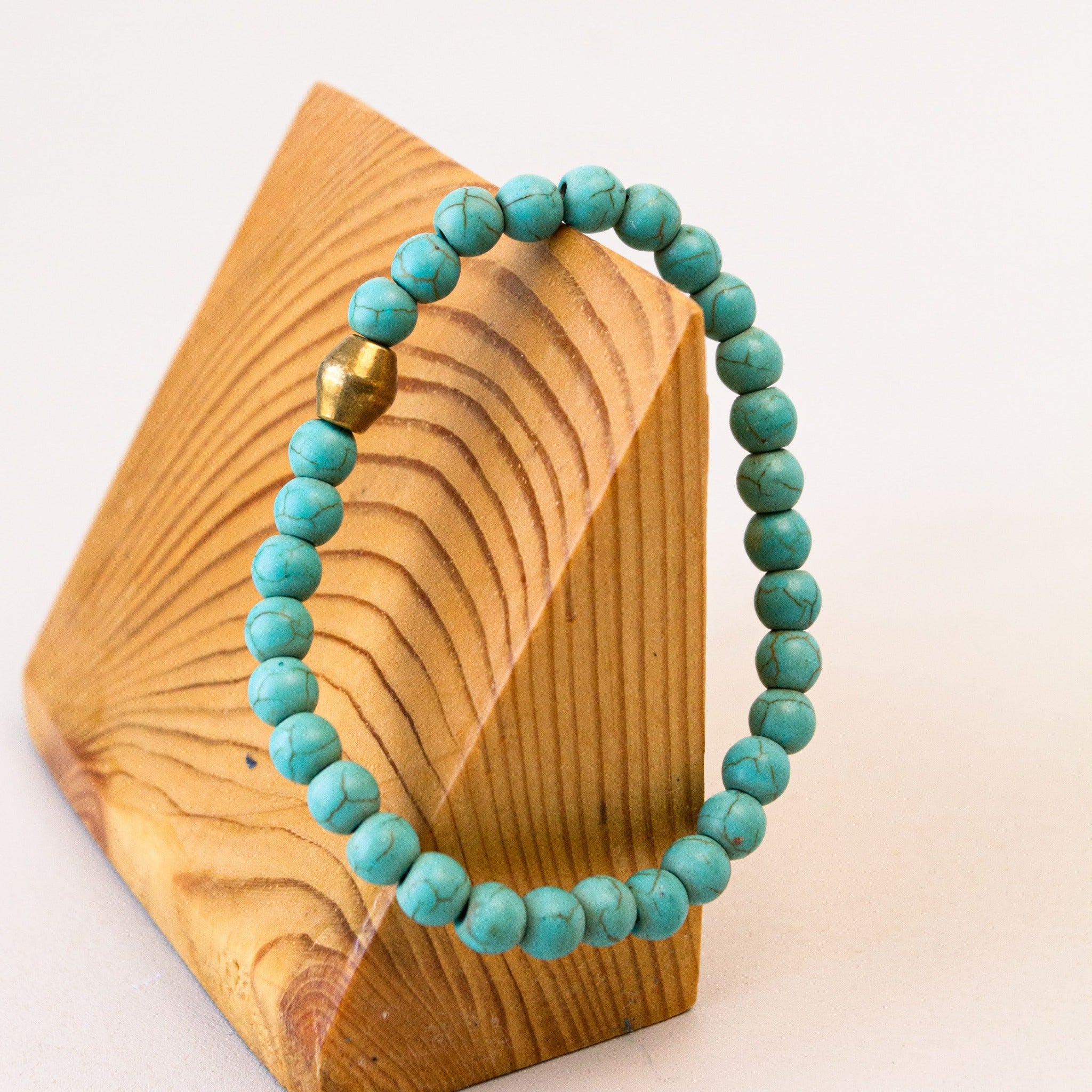 Stone Bracelet - handmade by market artisans using Kenyan materials for a Fair Trade boutique
