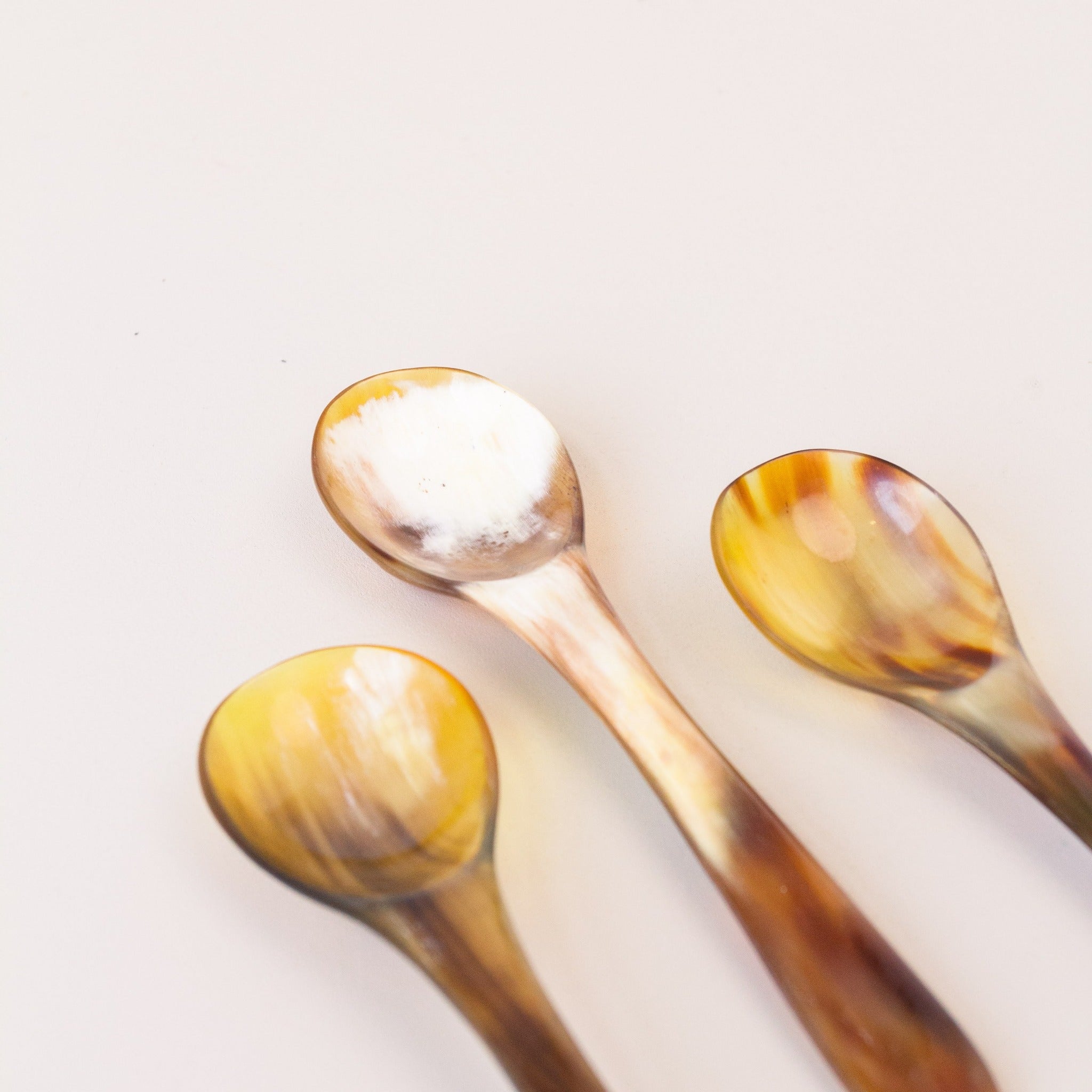 Cow Horn Spoon - handmade by market artisans using Kenyan materials for a Fair Trade boutique
