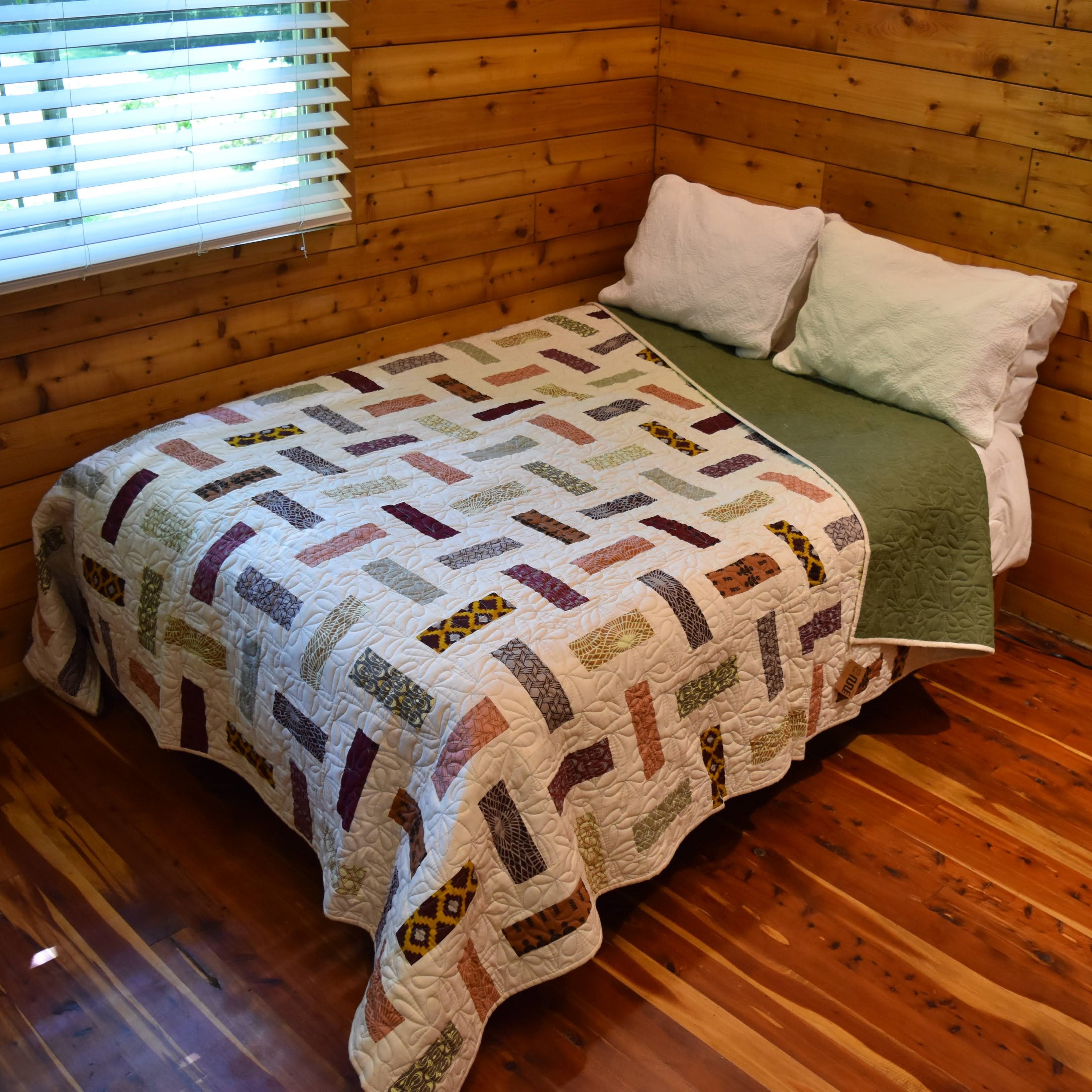 Handmade quilt by the women of Amani Kenya for a fair trade social enterprise