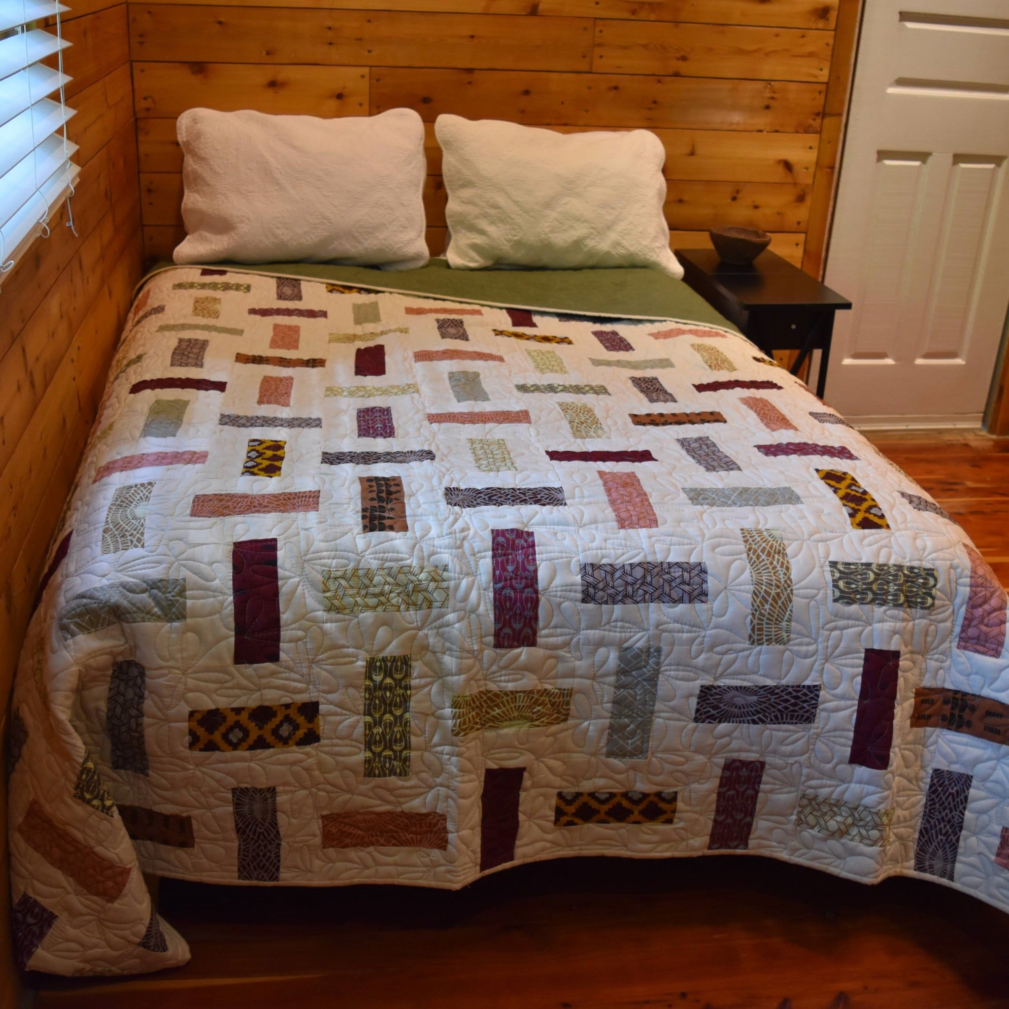 Handmade quilt by the women of Amani Kenya