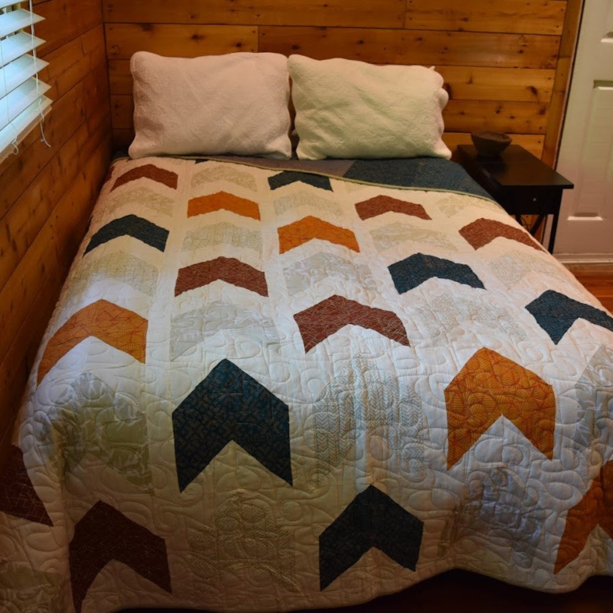 Handmade quilt by the women of Amani Kenya