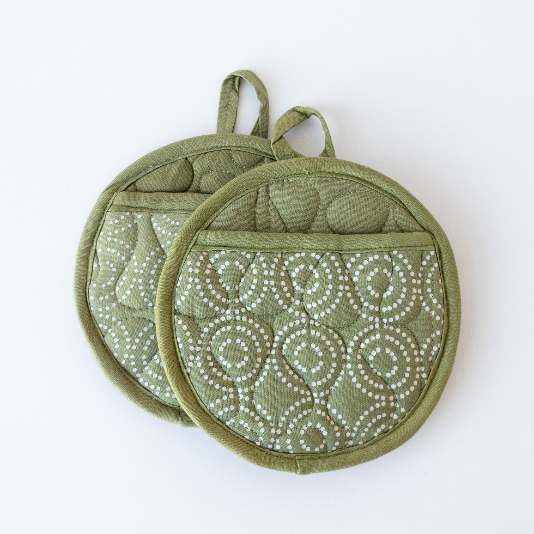 Pie Mitt Set - Kenyan materials and design for a fair trade social enterprise