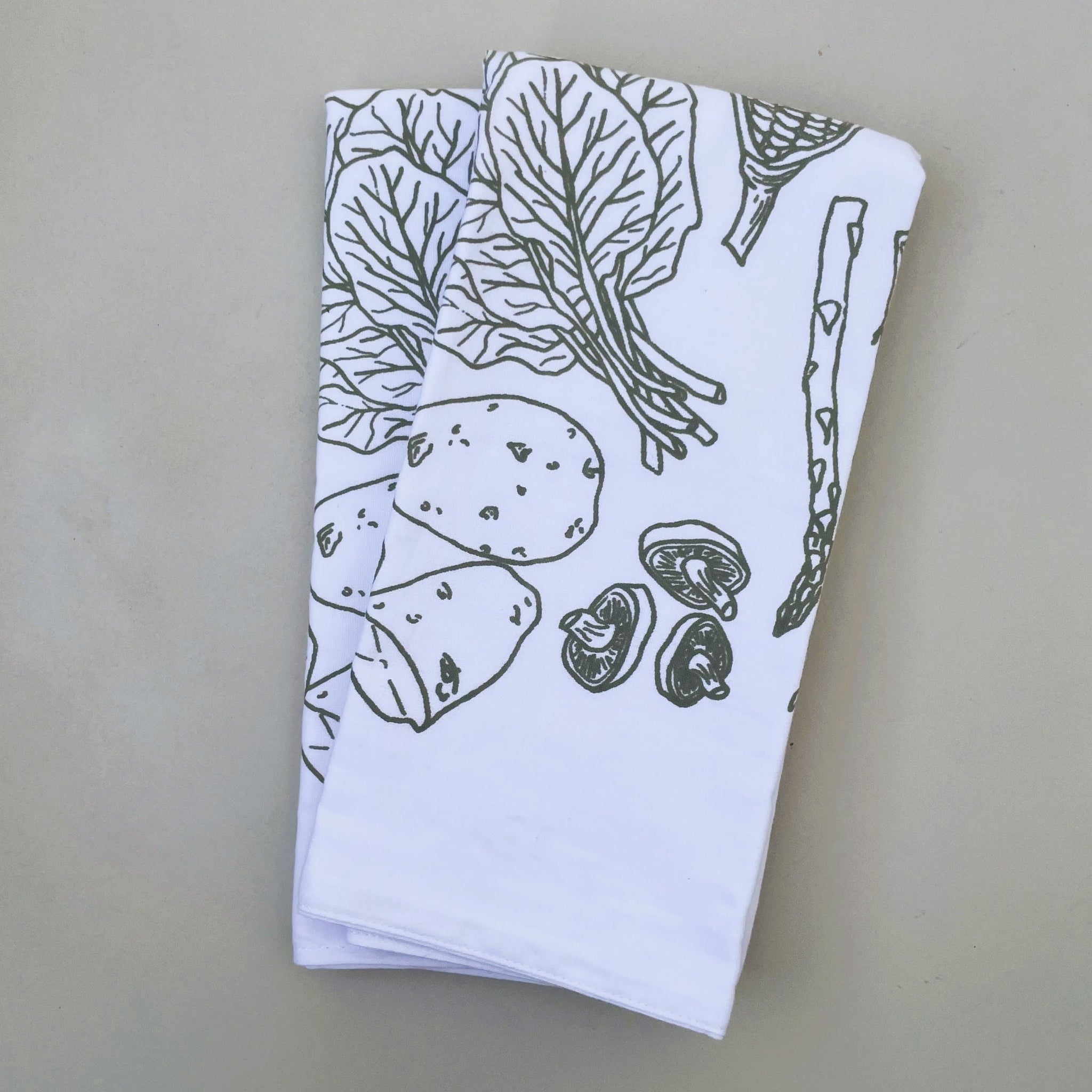 Tea Towel Set | Screen Print - Kenyan materials and design for a fair trade social enterprise