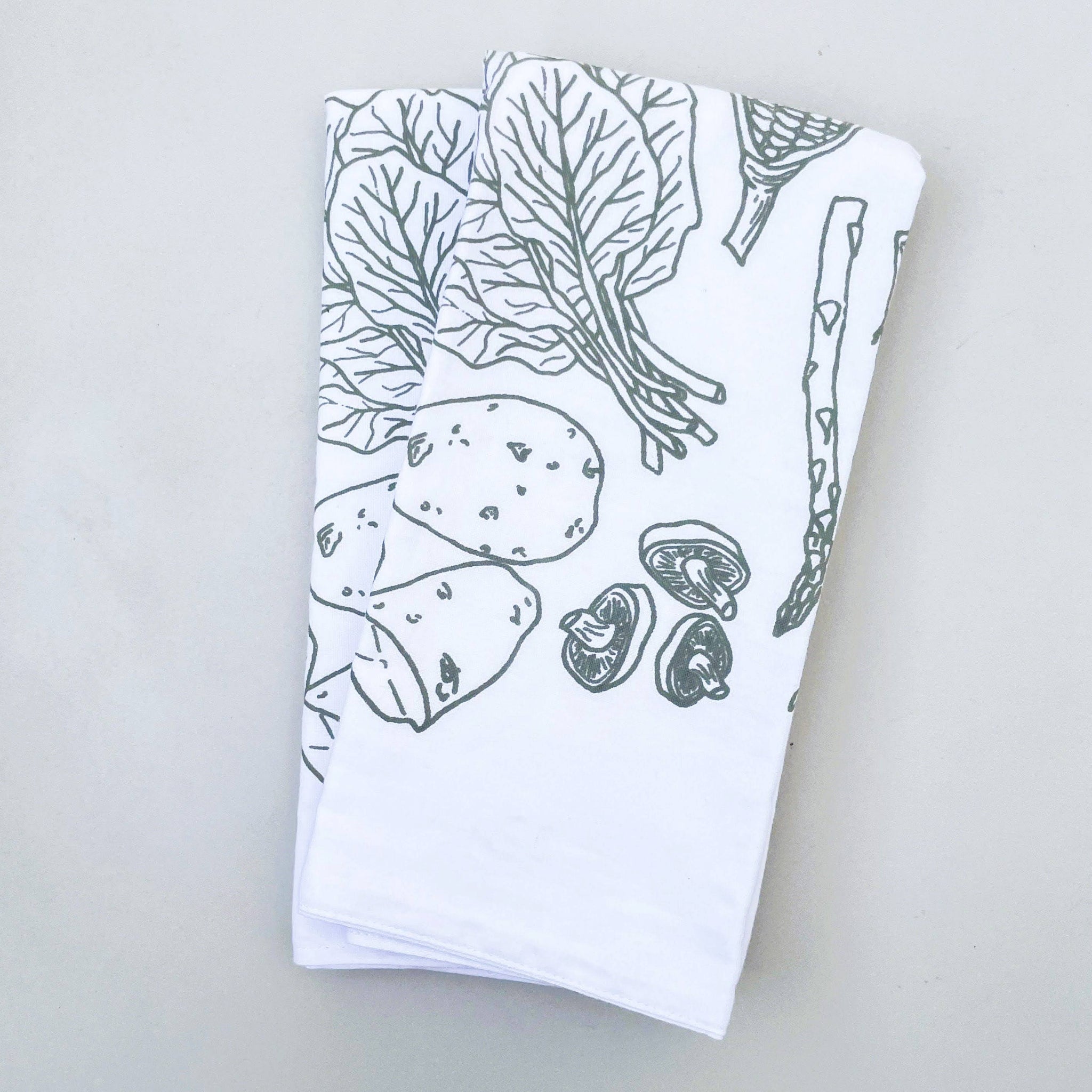 Tea Towel Set | Screen Print - Kenyan materials and design for a fair trade social enterprise