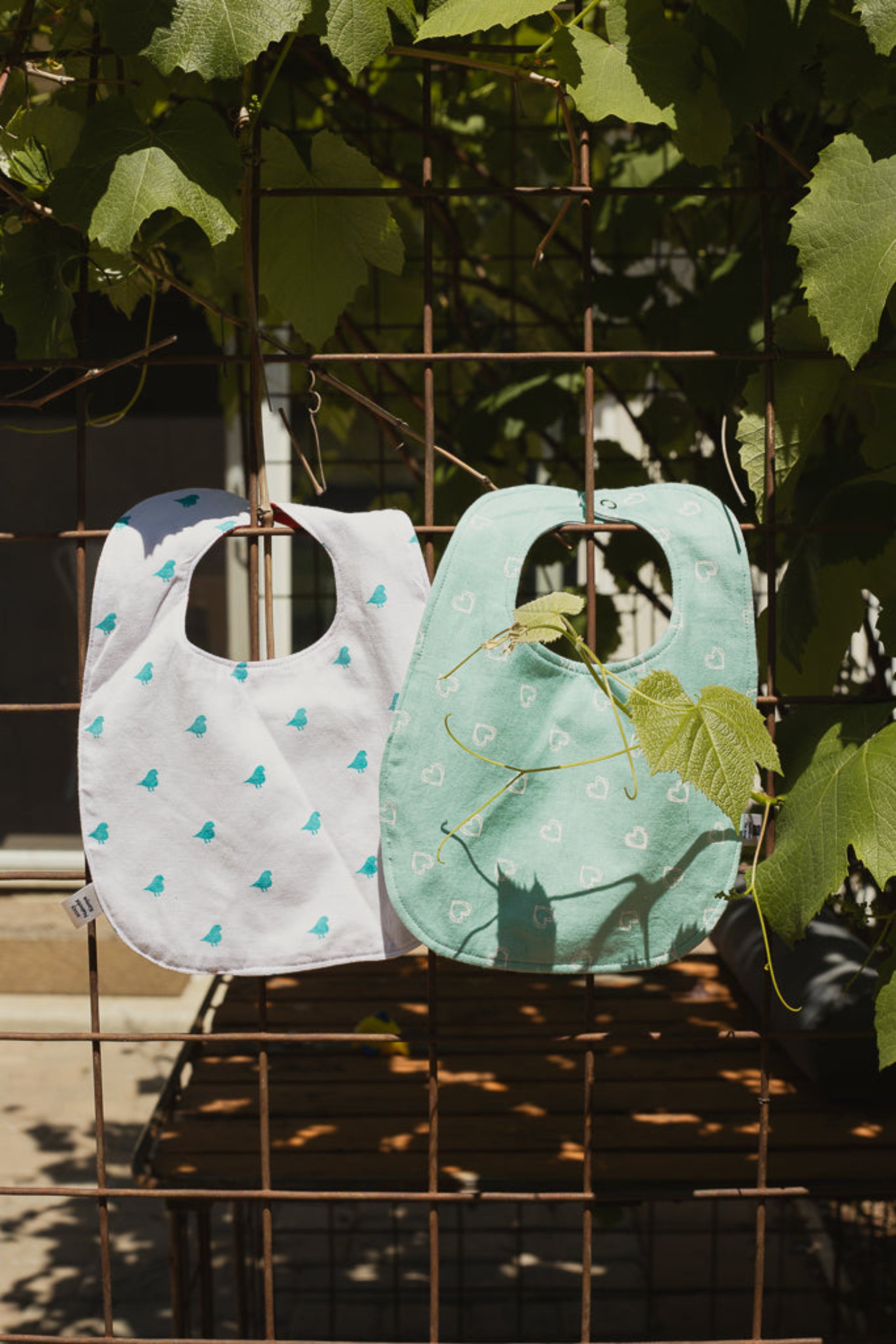 Watoto Baby Bib - Kenyan materials and design for a fair trade social enterprise