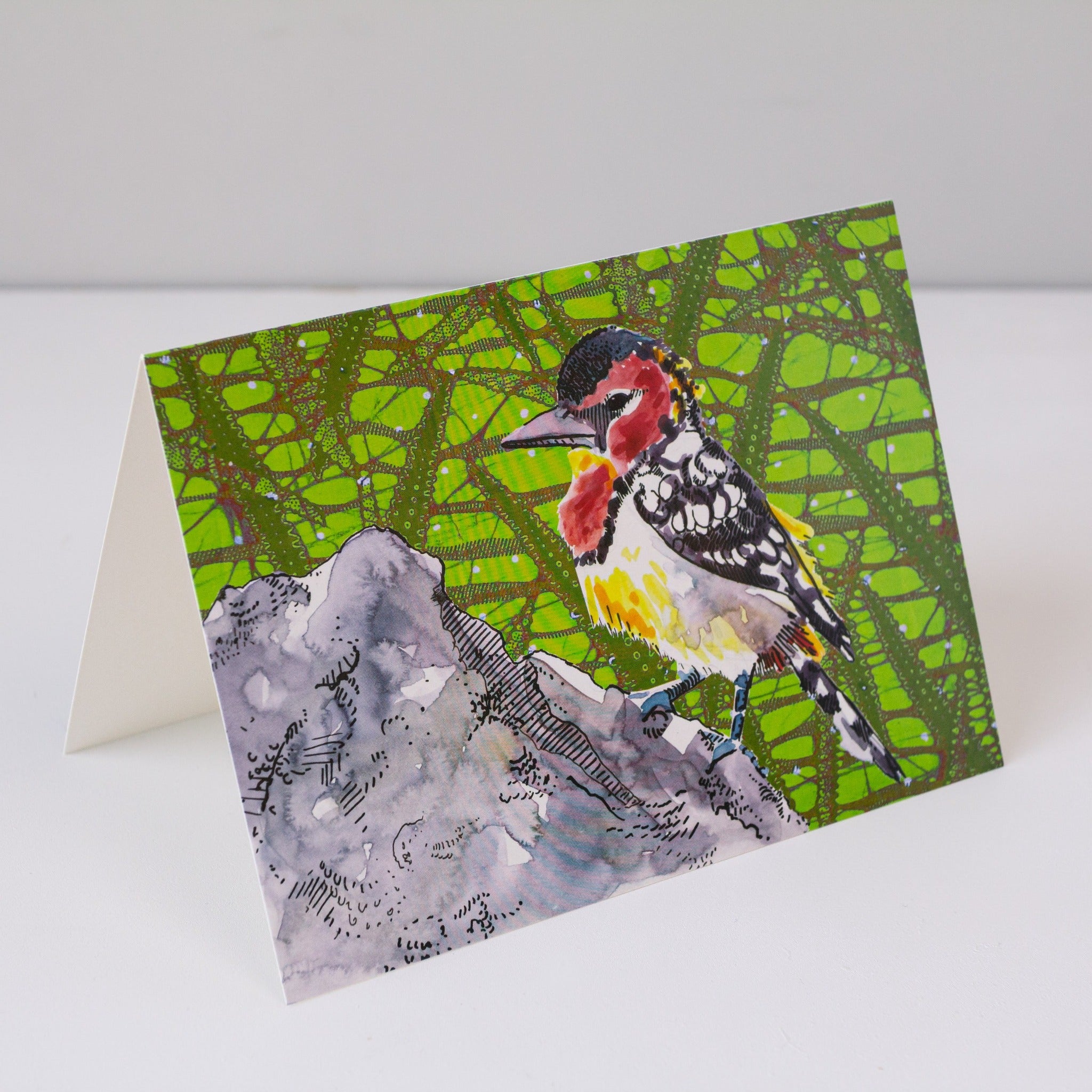 Kenyan Bird Card --printed in Kenya for Amani