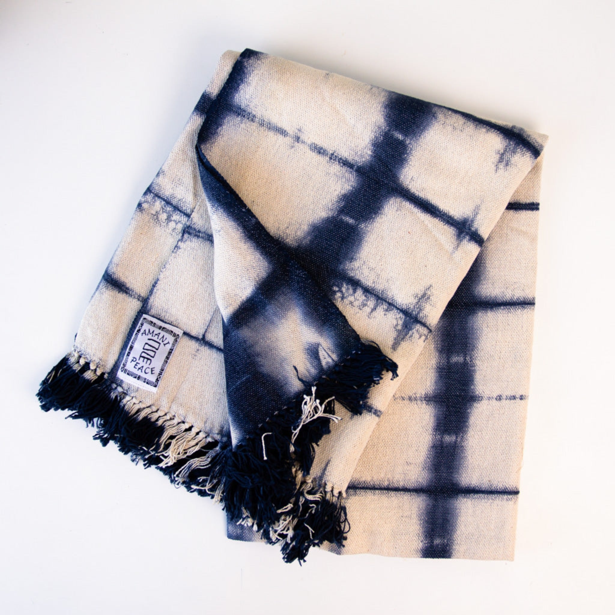 Indigo Throw Blanket