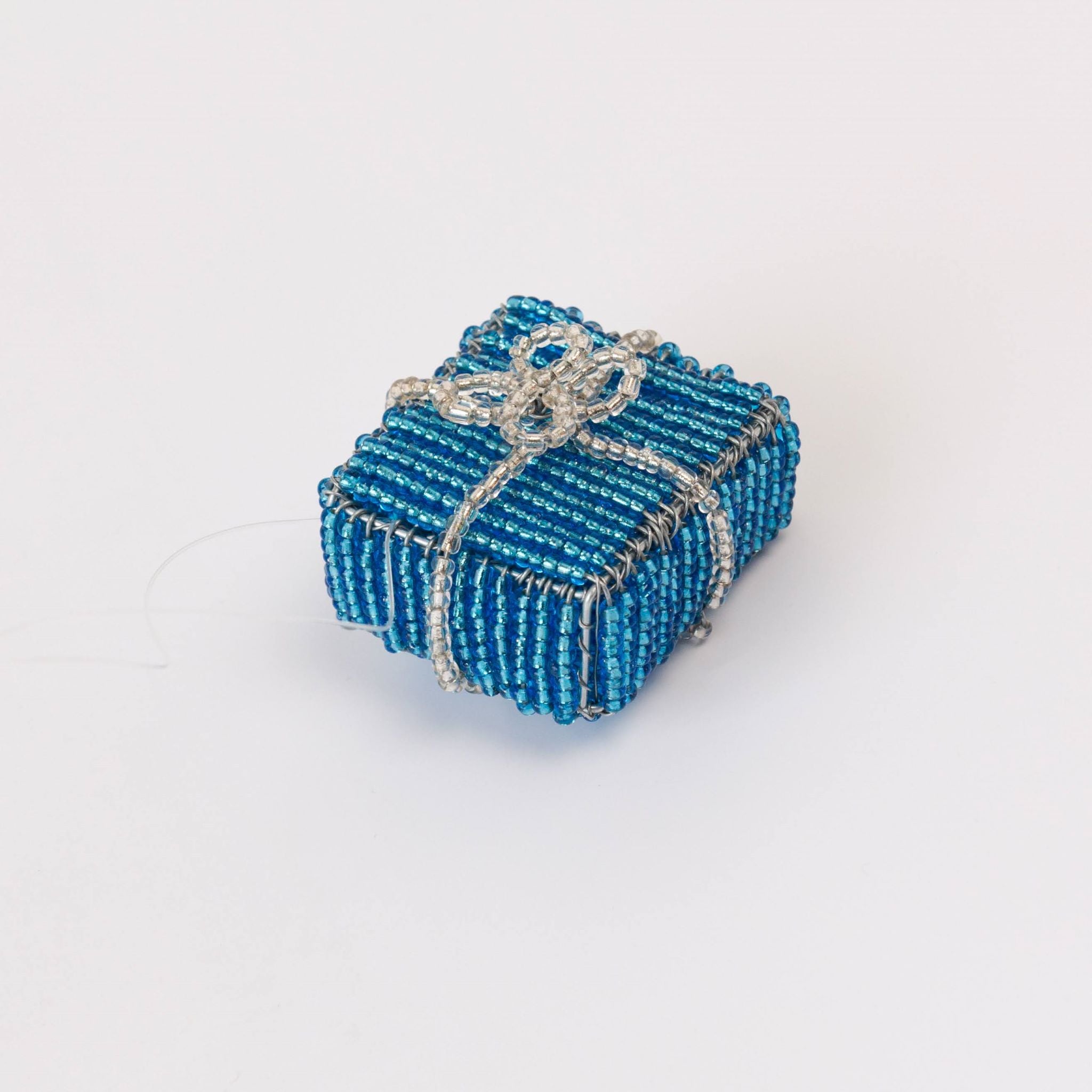 Beaded Gift Ornament - Kenyan materials and design for a fair trade social enterprise