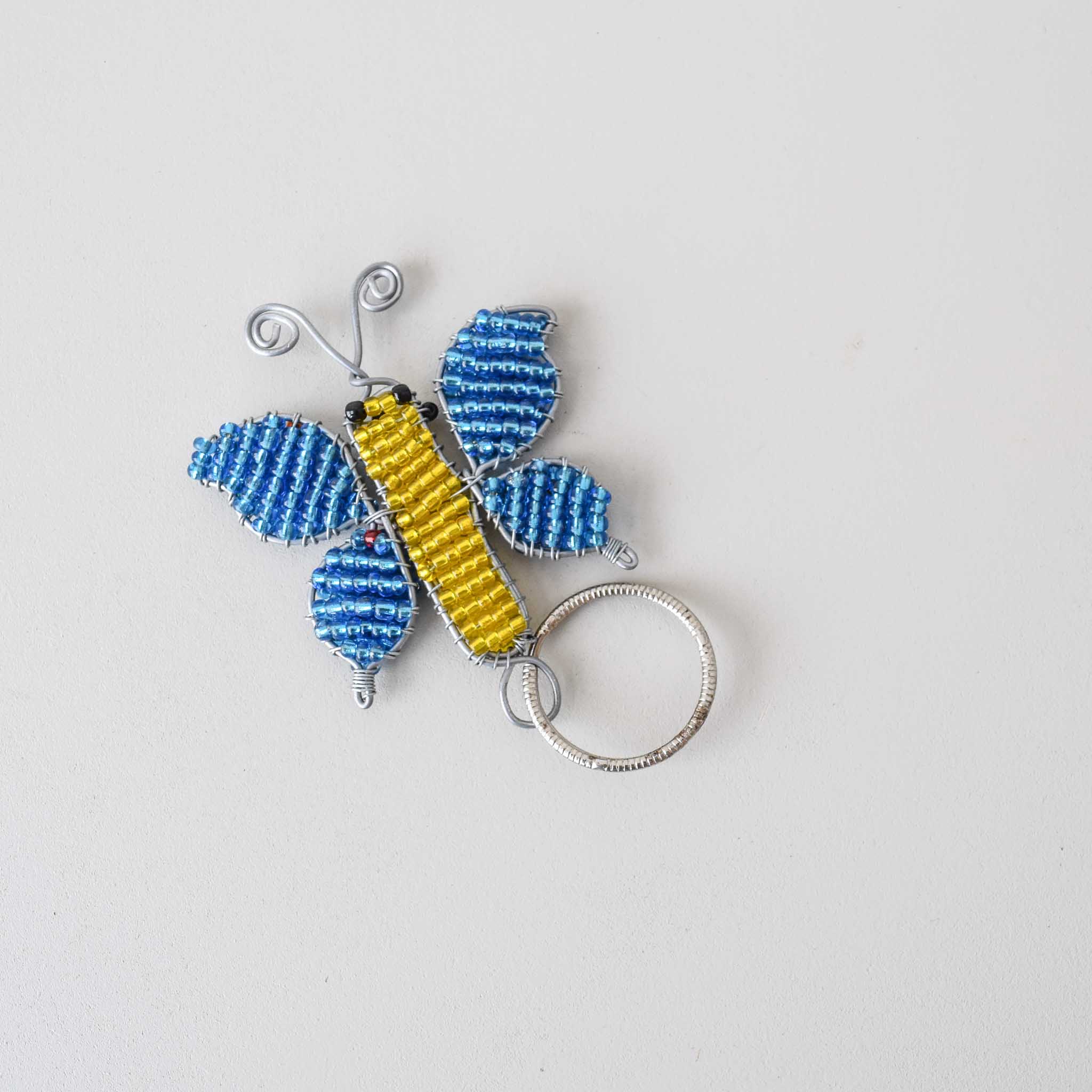 Beaded Keychains - Kenyan materials and design for a fair trade social enterprise