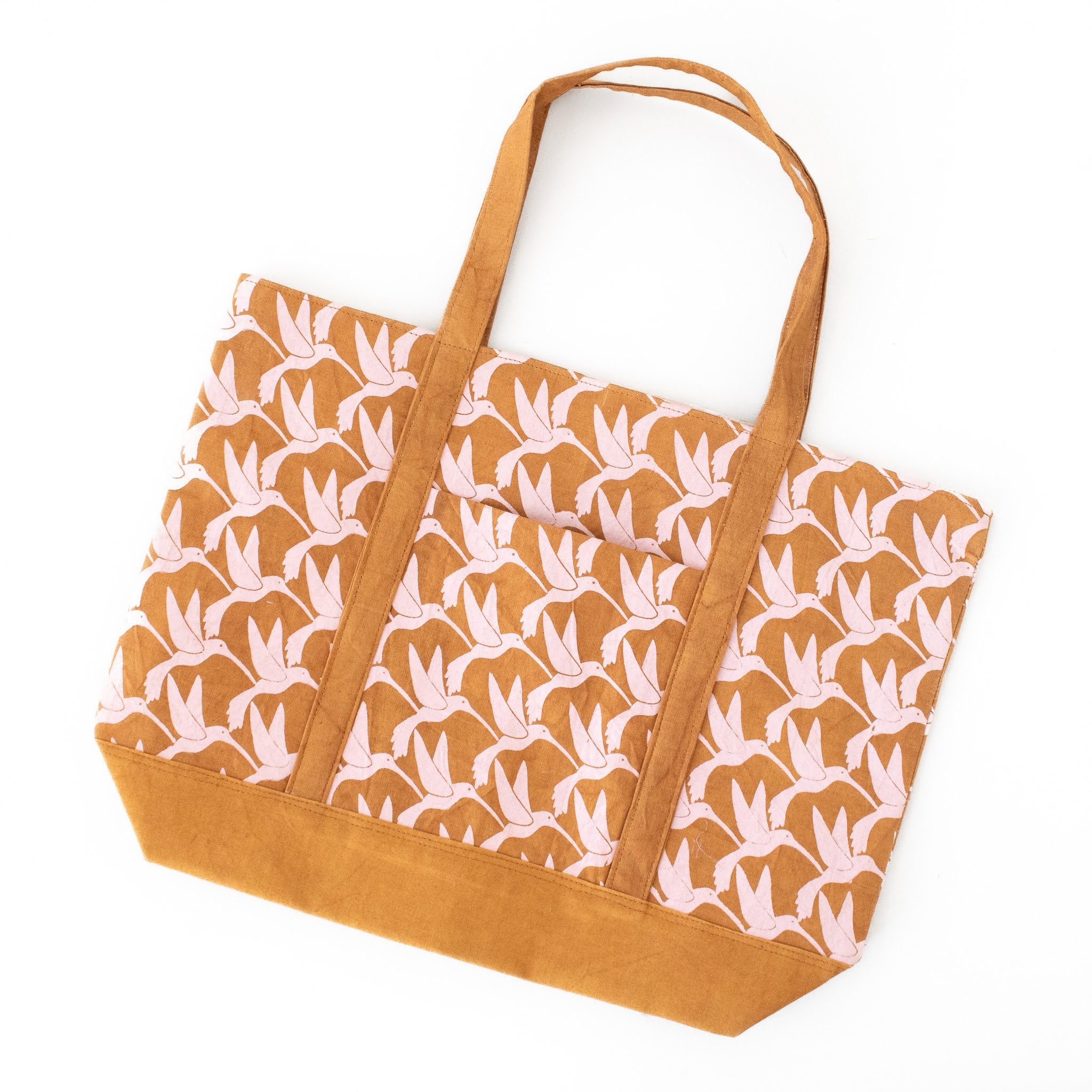 Kenya Canvas Tote - handmade by the women of Amani Kenya for a Fair Trade social enterprise