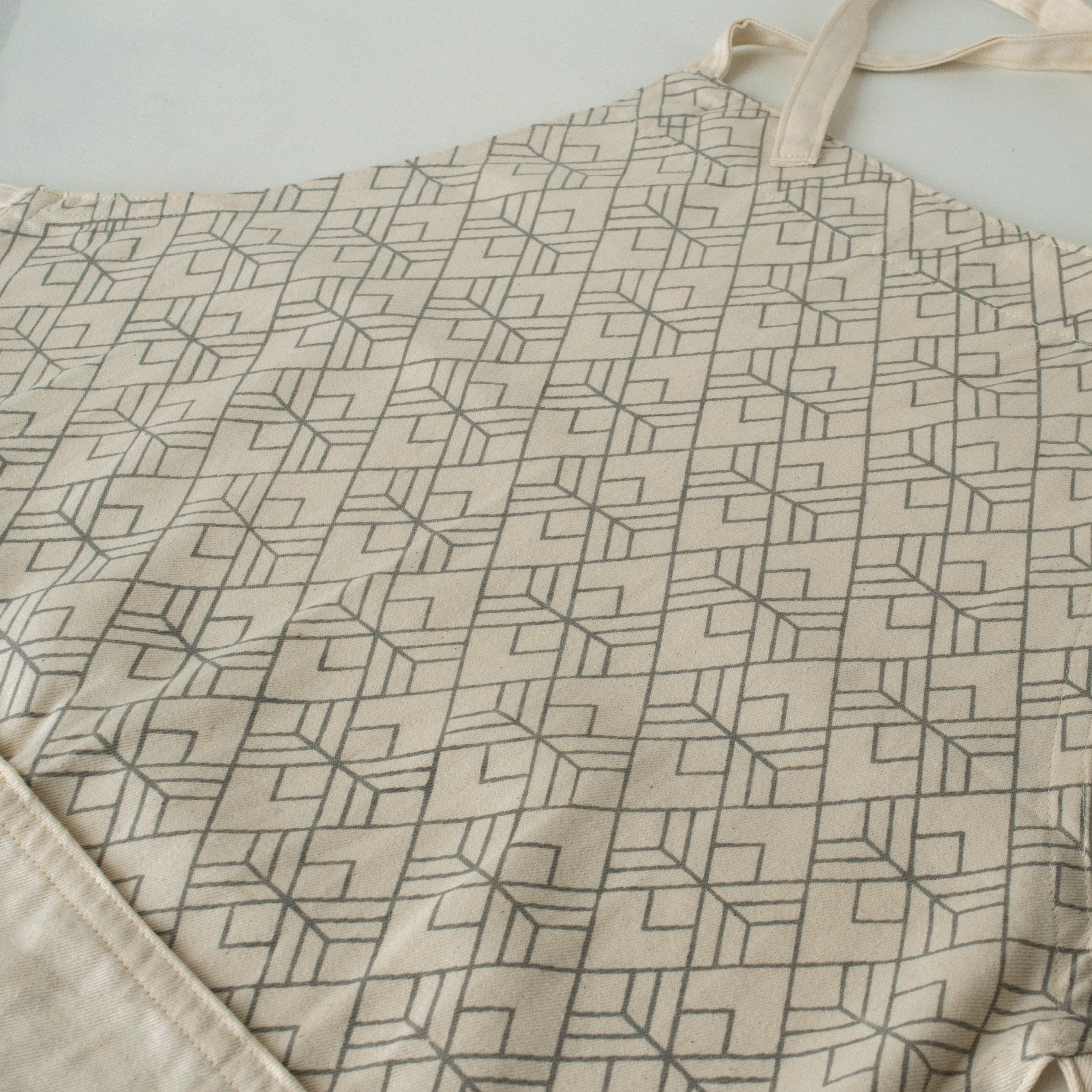 Canvas Apron - cotton canvas apron handmade by the women of Amani Kenya for a Fair Trade social enterprise