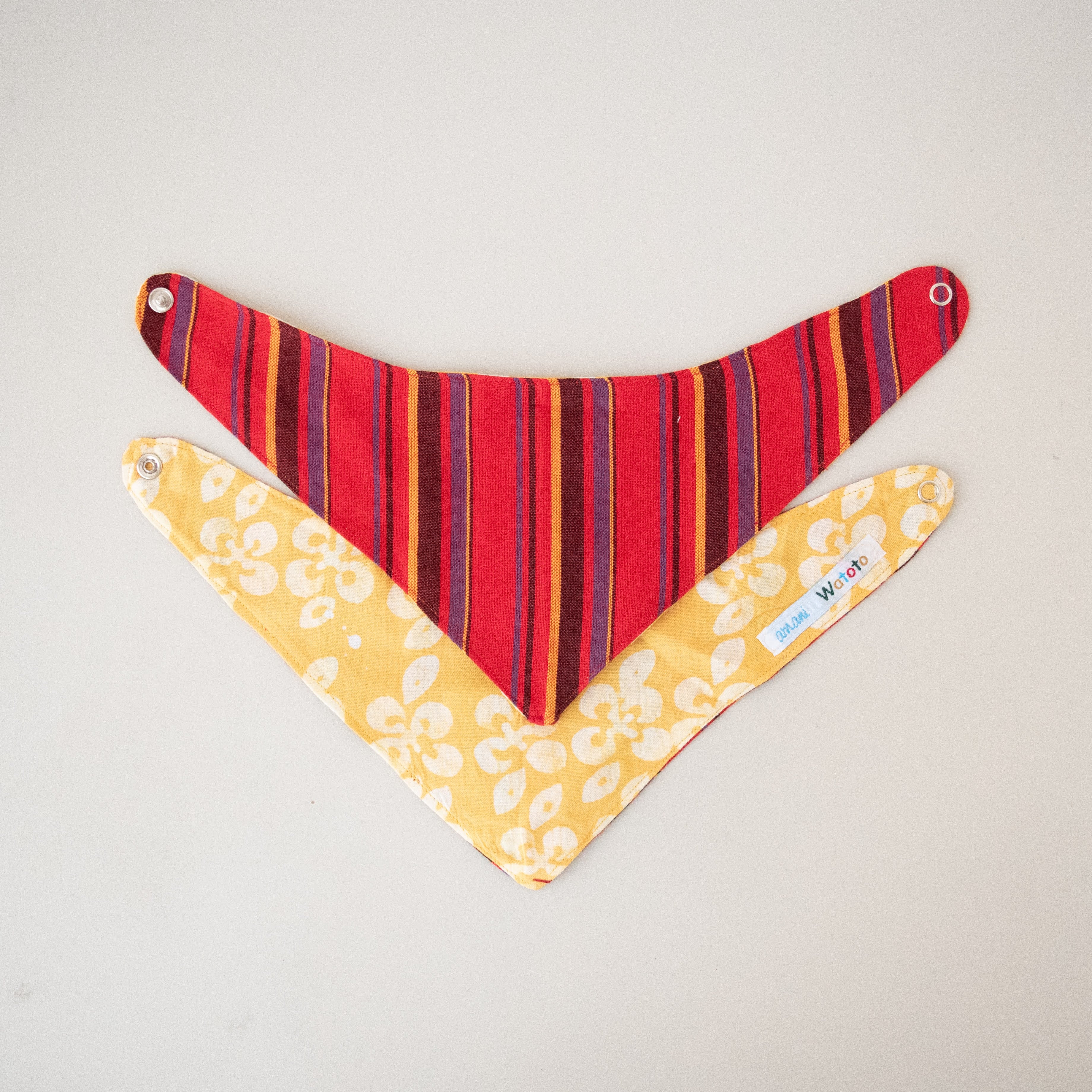 Hanky Bib - Kenyan materials and design for a fair trade social enterprise