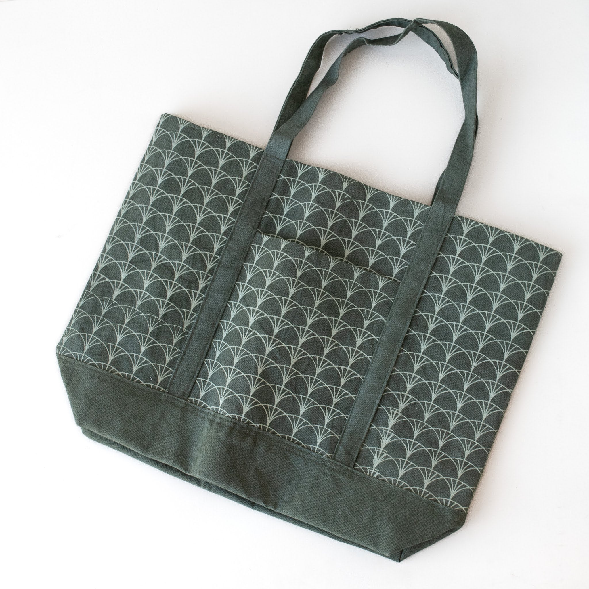Kenya Canvas Tote - handmade by the women of Amani Kenya for a Fair Trade social enterprise
