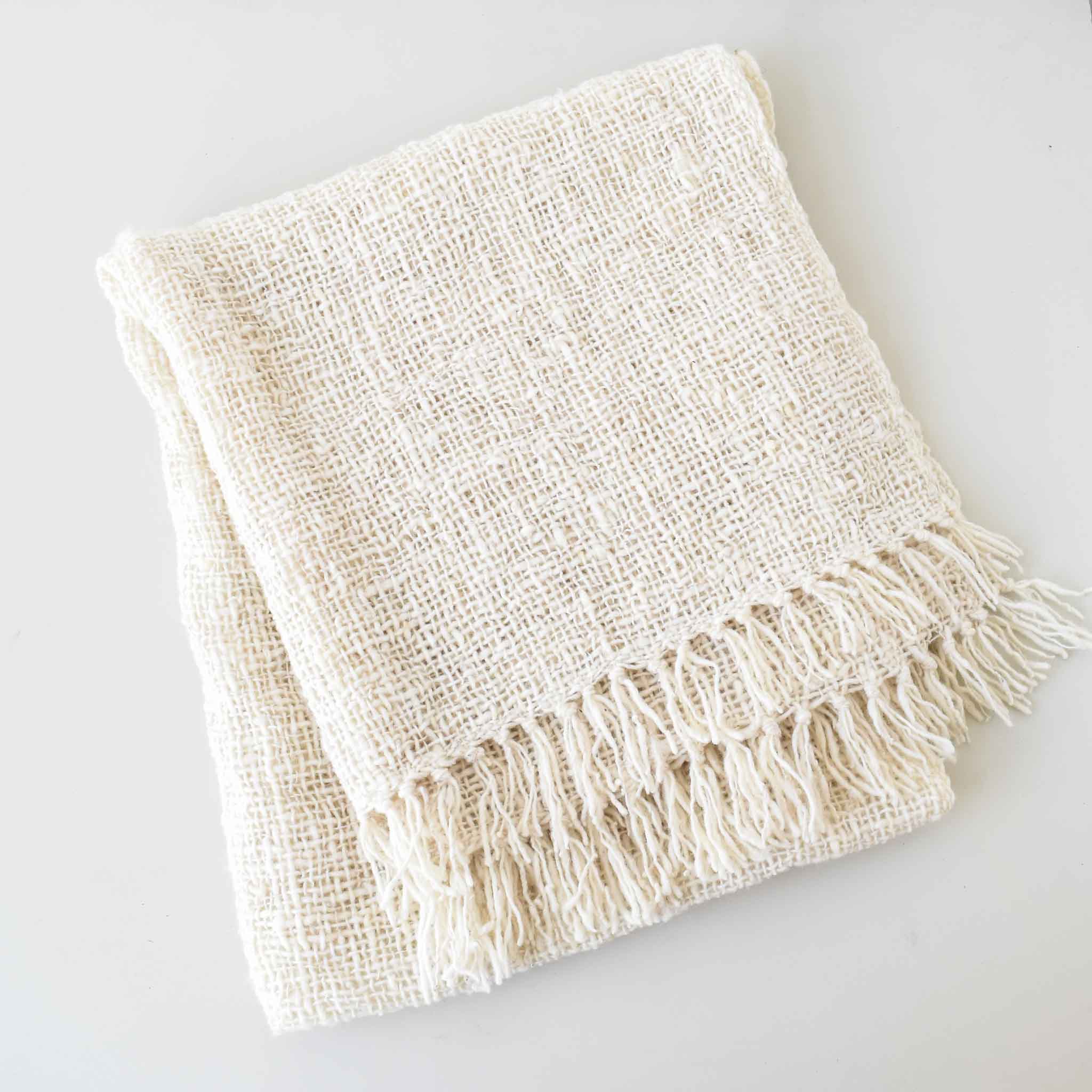 Nakuru Wool Throw- Kenyan materials and design for a fair trade social enterprise