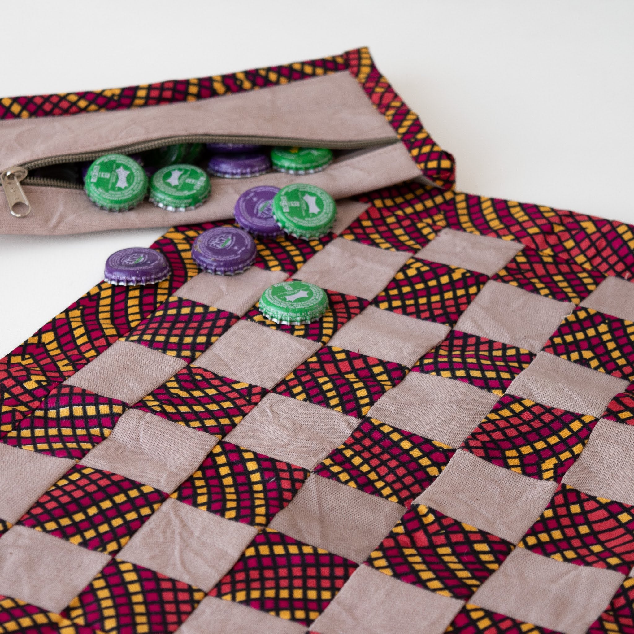 Bottle Cap Games - Kenyan materials and design for a fair trade boutique