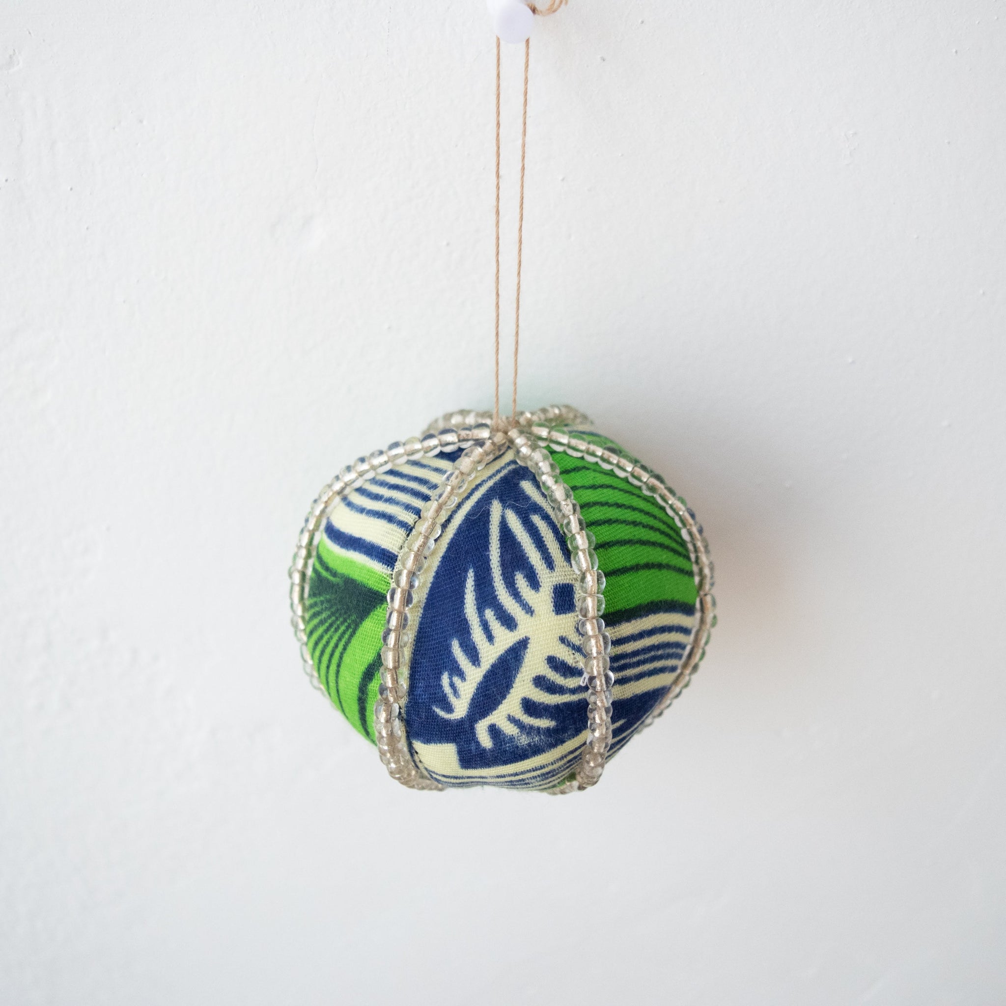 Christmas Ball Ornaments - Kenyan materials and design for a fair trade social enterprise