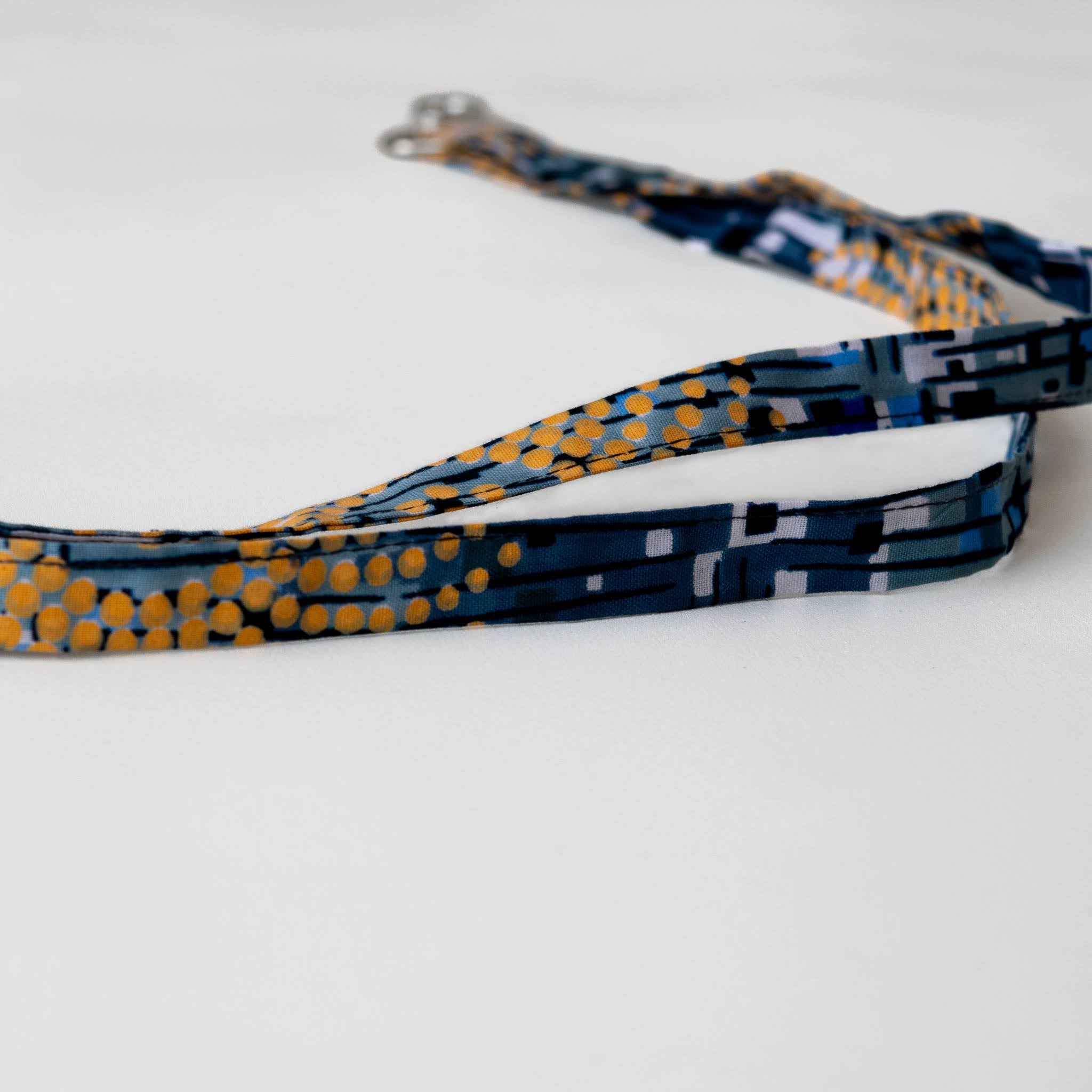 Kitenge Lanyard - Kenyan materials and design for a fair trade boutique