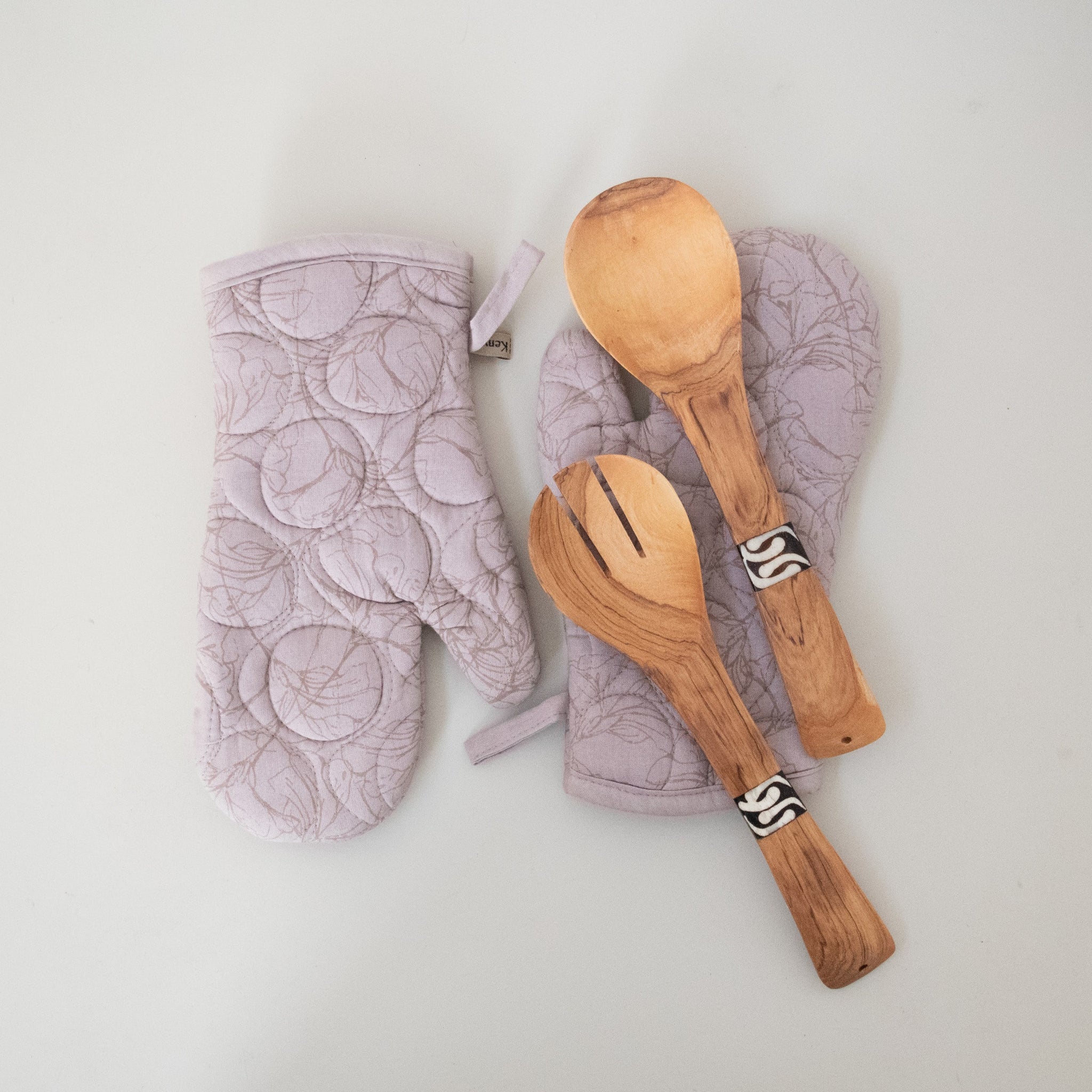 Oven Glove & Spoon Set - Kenyan materials and design for a fair trade boutique