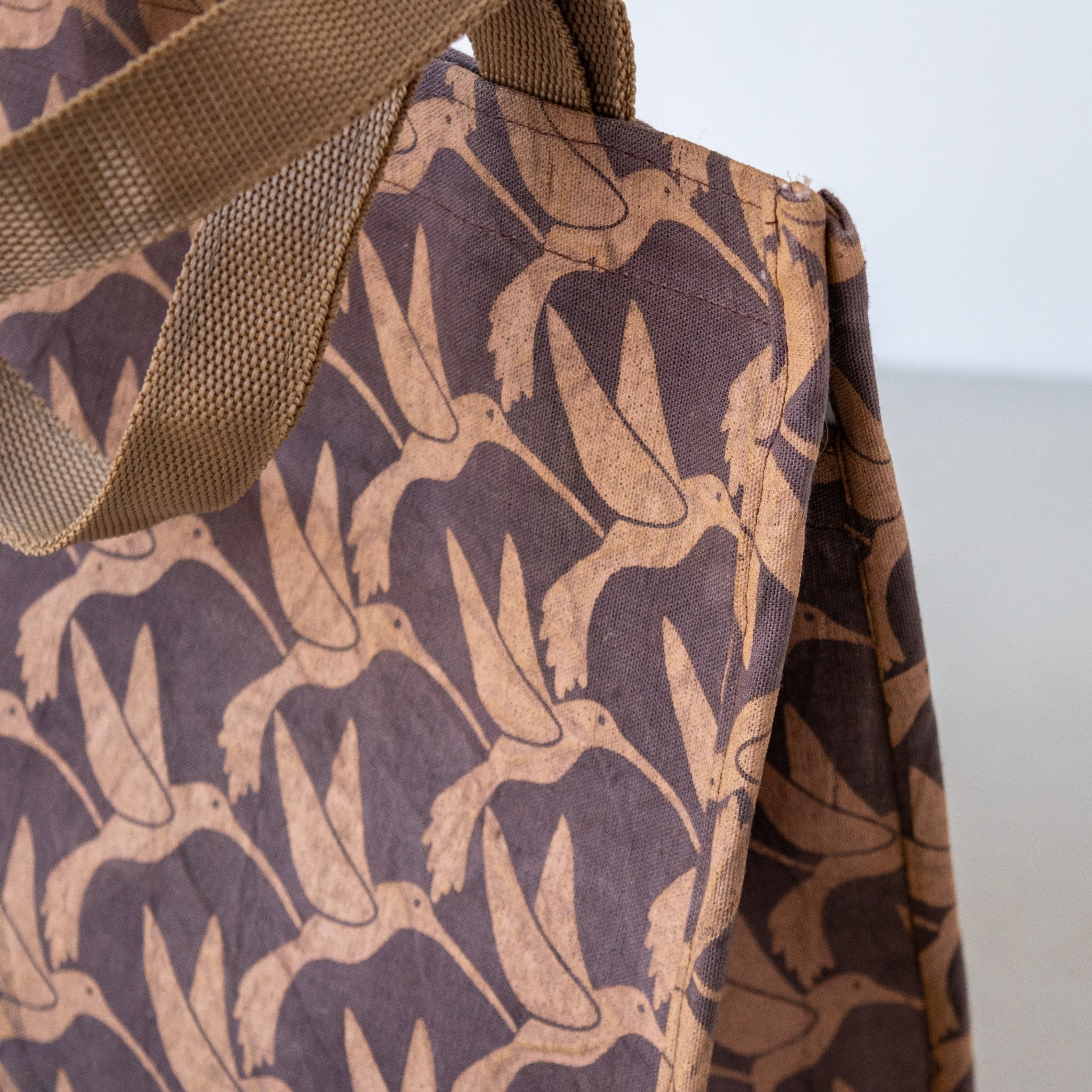 Lunch Tote - handmade using local Kenyan materials by the Amani women for a Fair Trade social enterprise