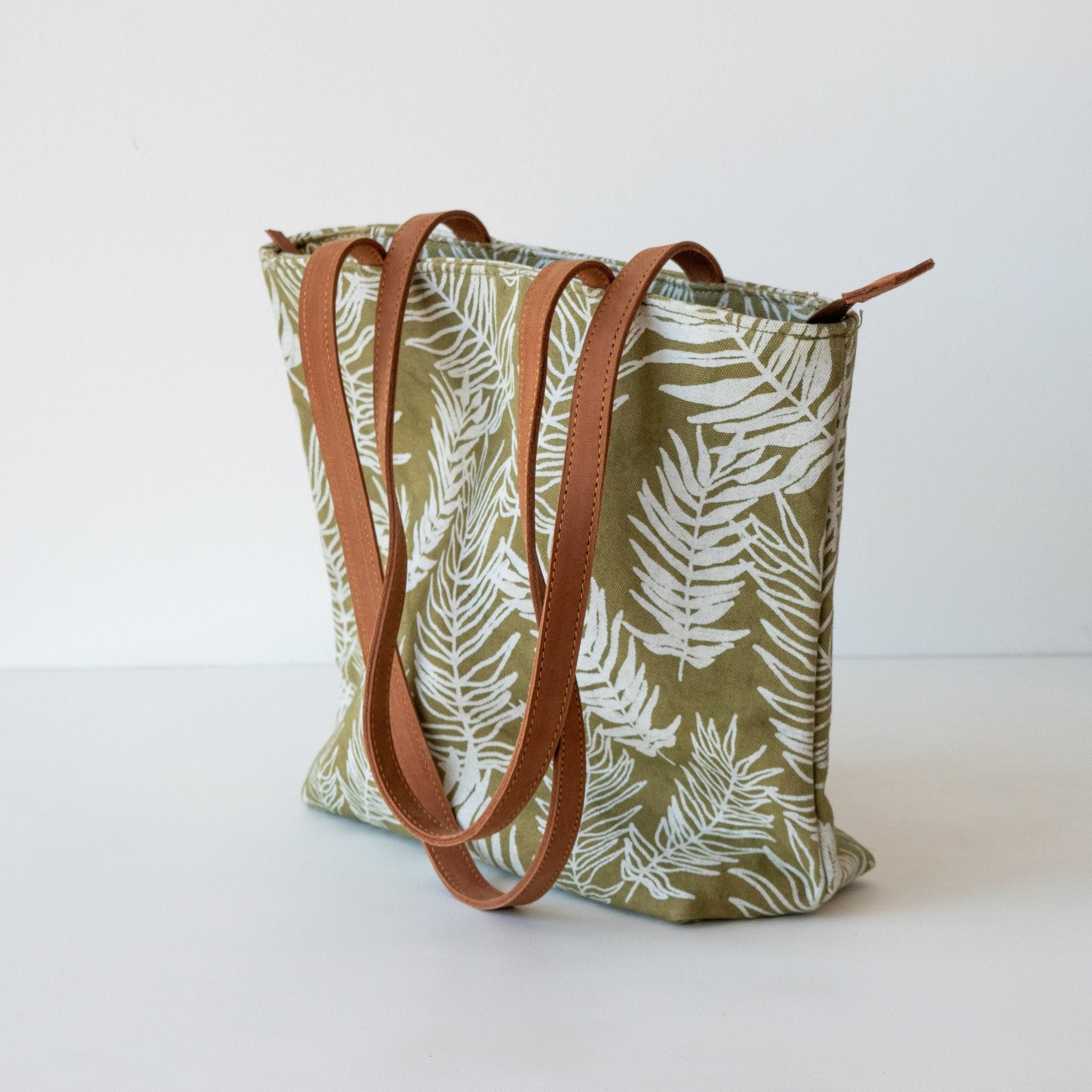 Travel Tote - handmade by the women of Amani Kenya using African materials for a fair trade social enterprise