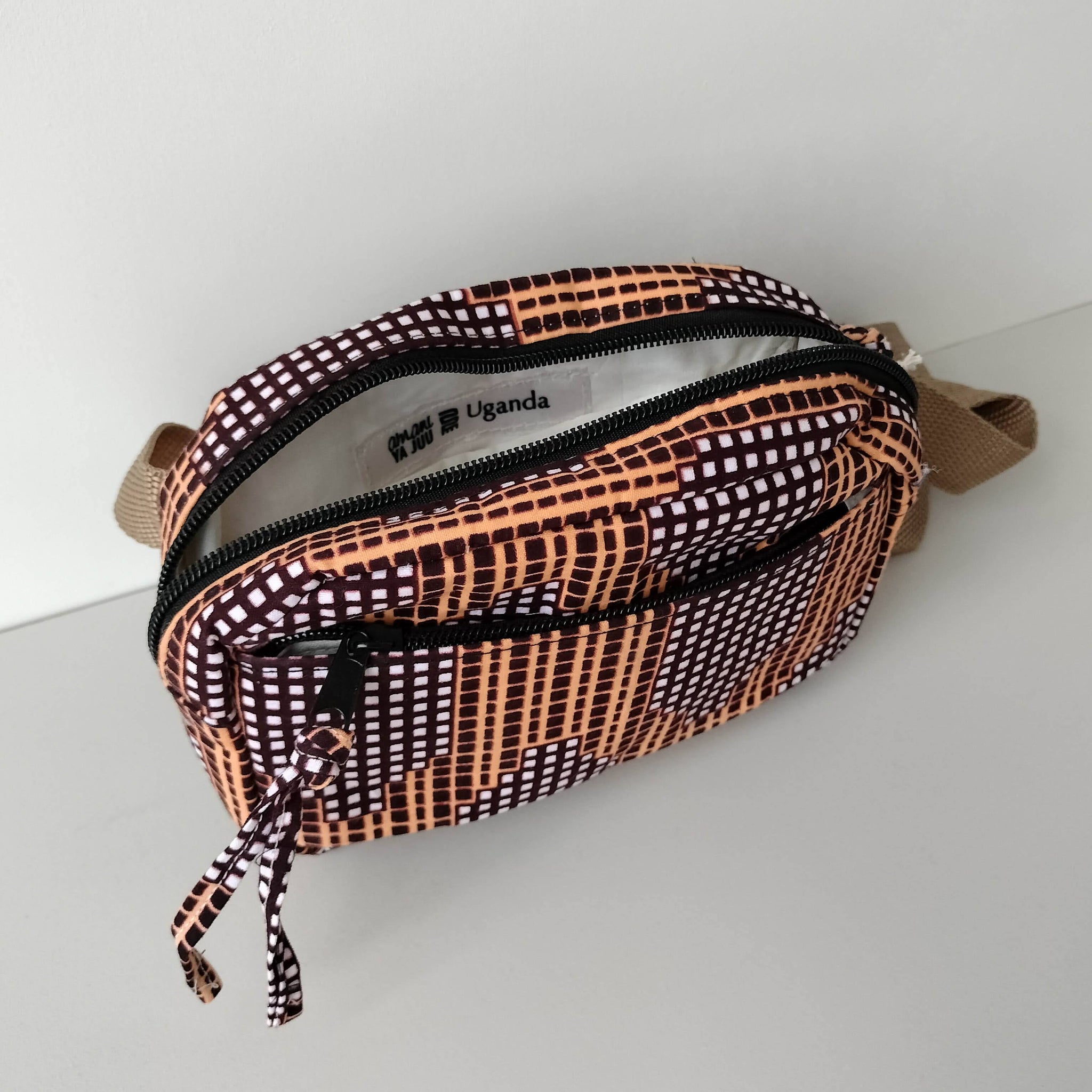 Mini Belt Bag - Ugandan materials and design for a fair trade social enterprise
