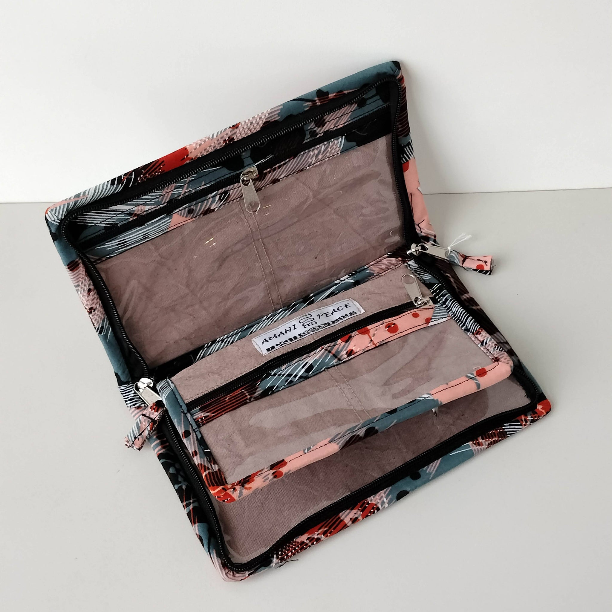 Jewelry Travel Case-handmade in Kenya for a fair trade boutique