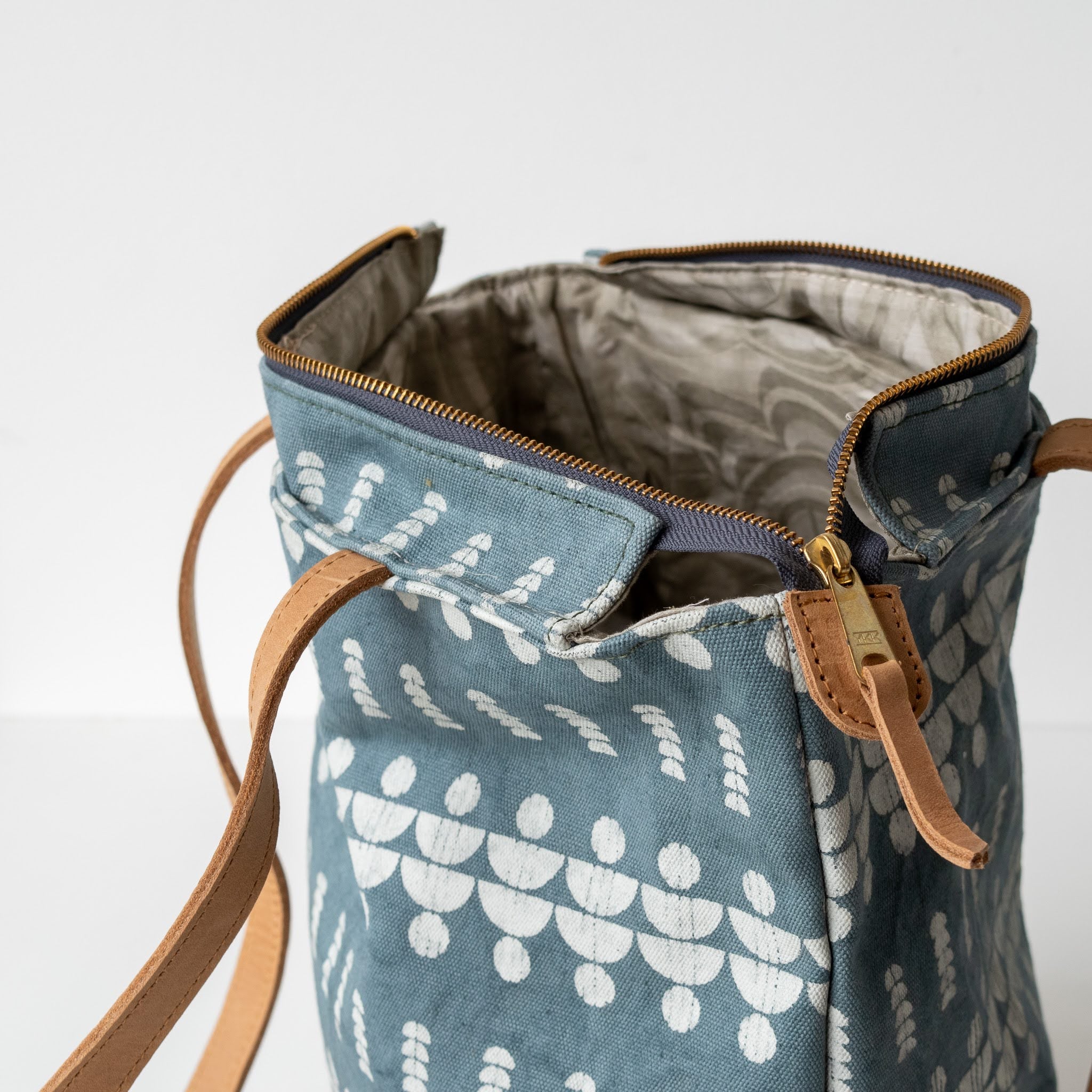 Travel Tote - handmade by the women of Amani Kenya using African materials for a fair trade social enterprise