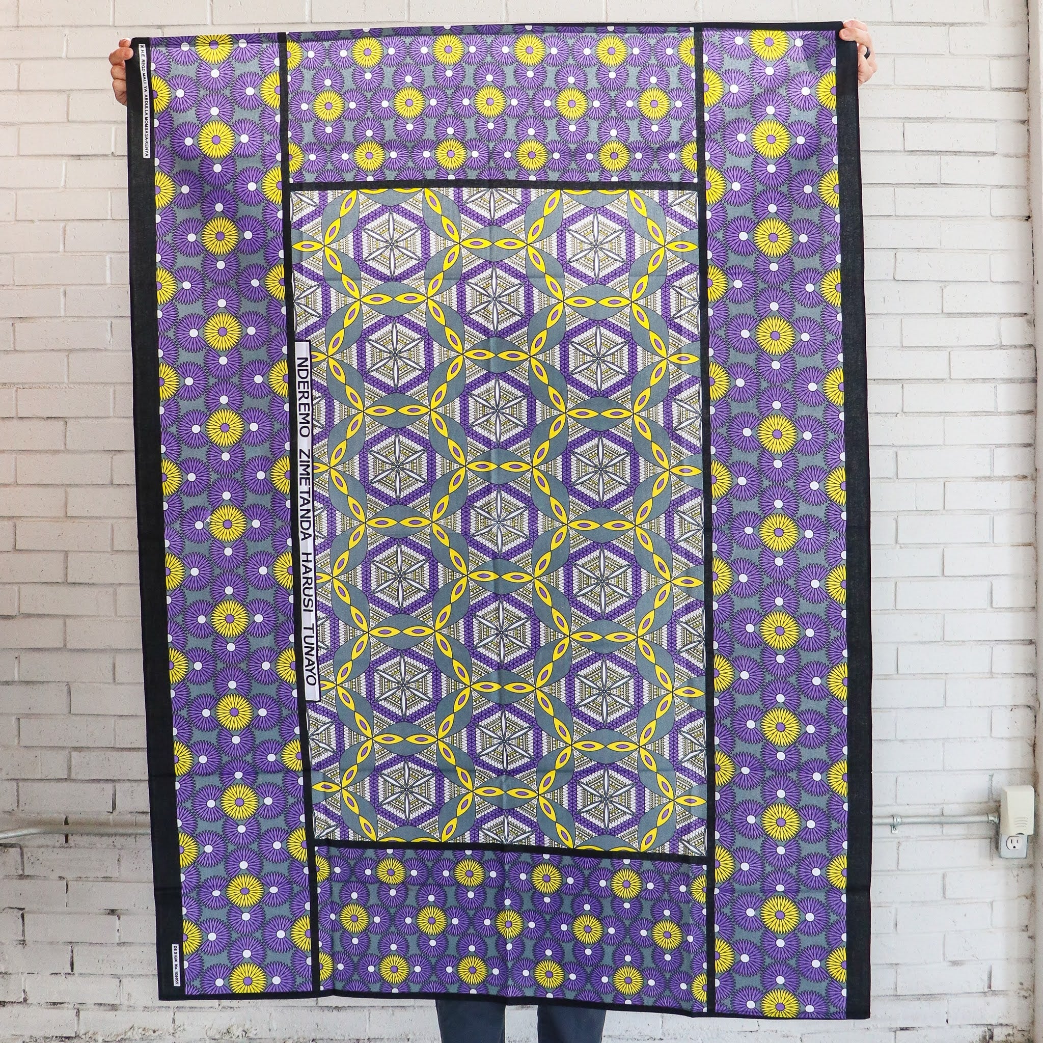 Kanga Scarf - 100% Kenyan cotton scarf or wrap for a Fair Trade social enterprise