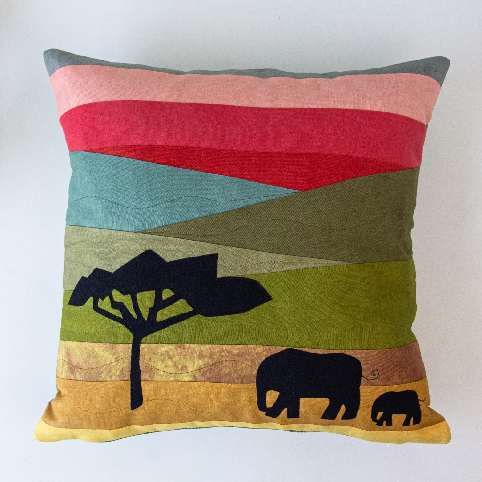 Savanna Silhouette Pillow Case