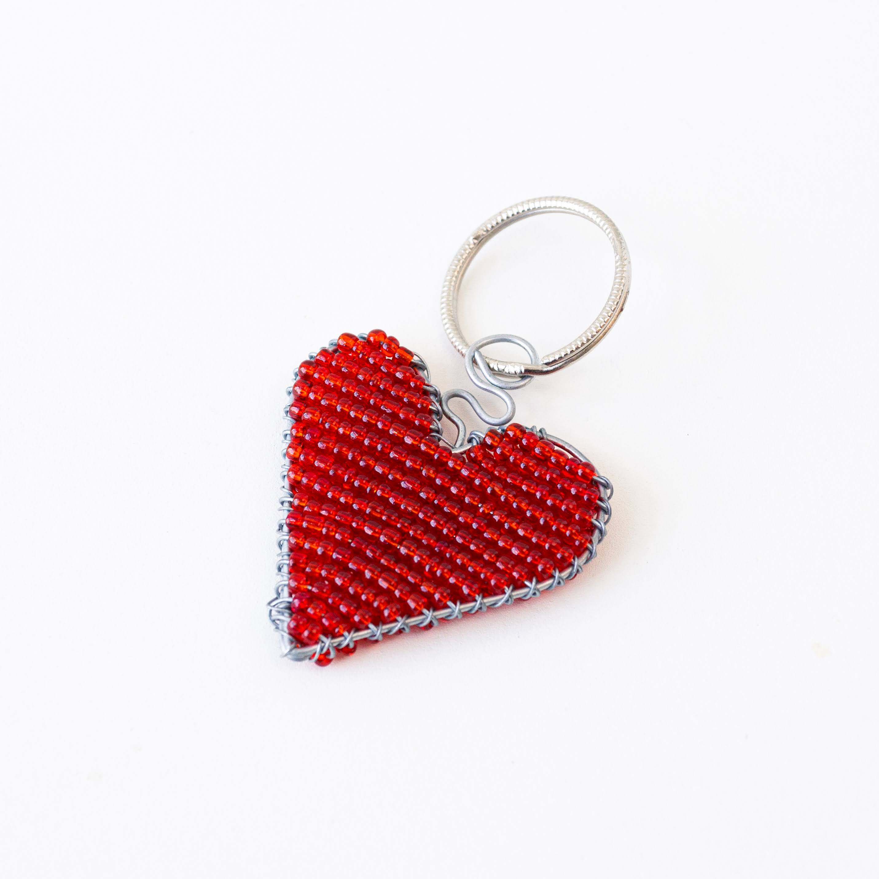 Beaded Keychains - Kenyan materials and design for a fair trade social enterprise